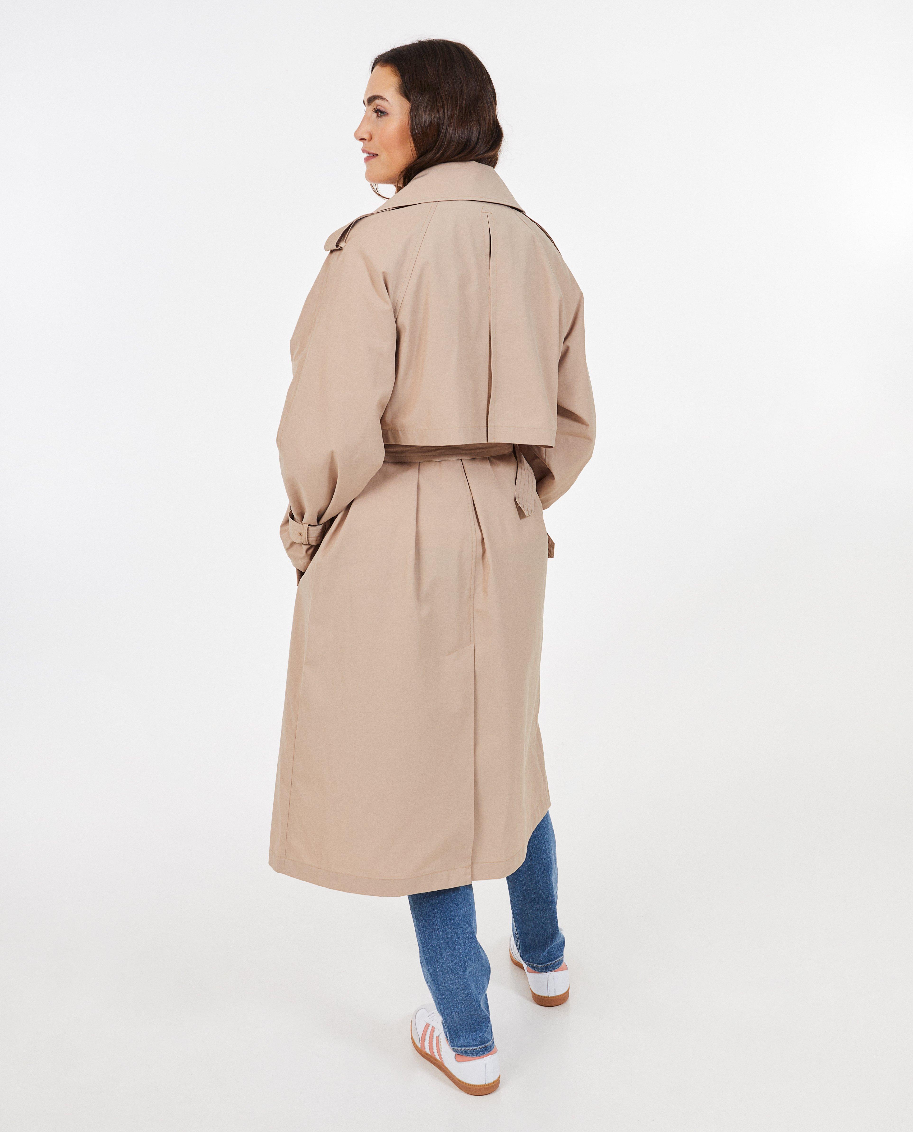 Trenchcoats - Lichtbruine trenchcoat