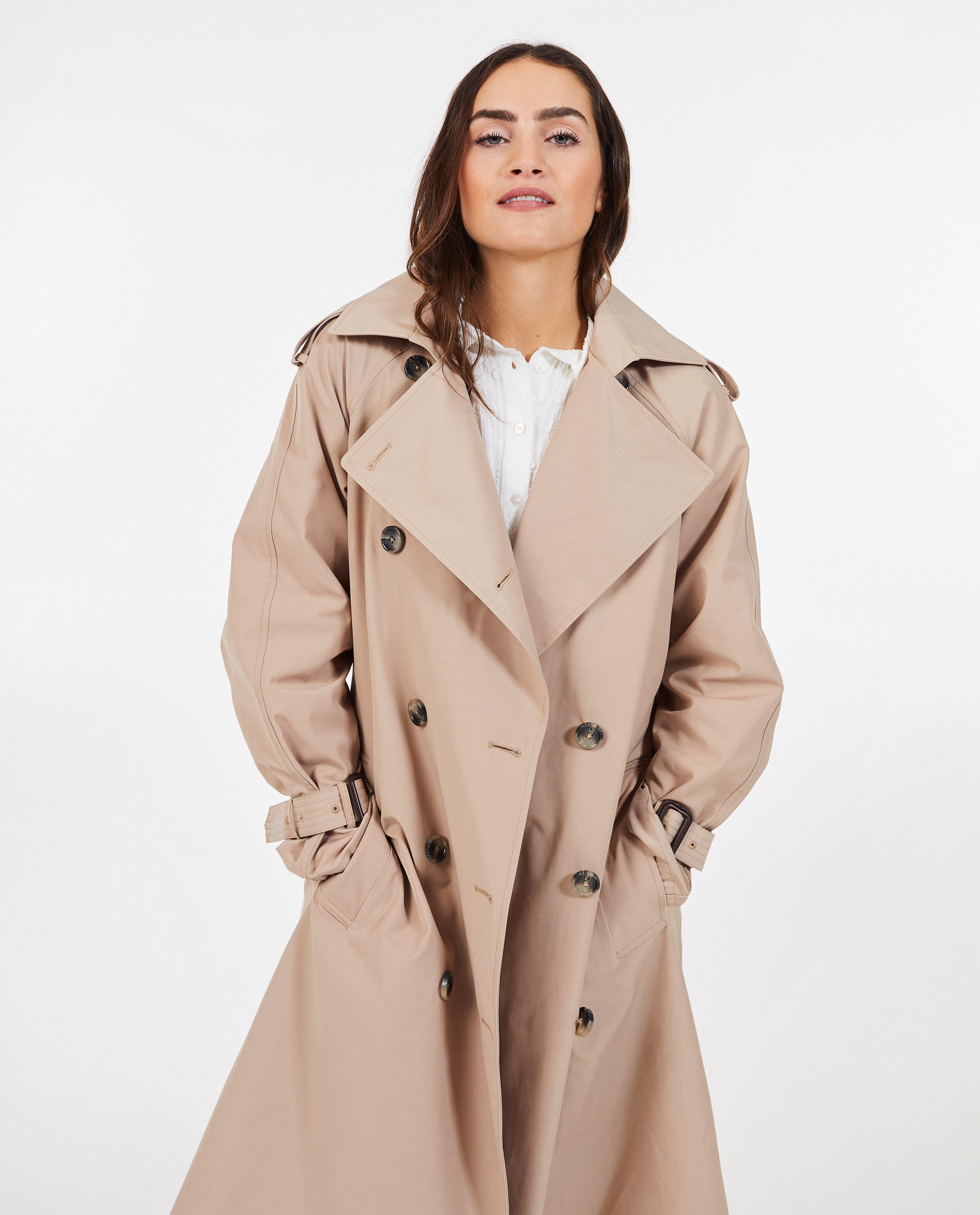Trenchcoats - Lichtbruine trenchcoat