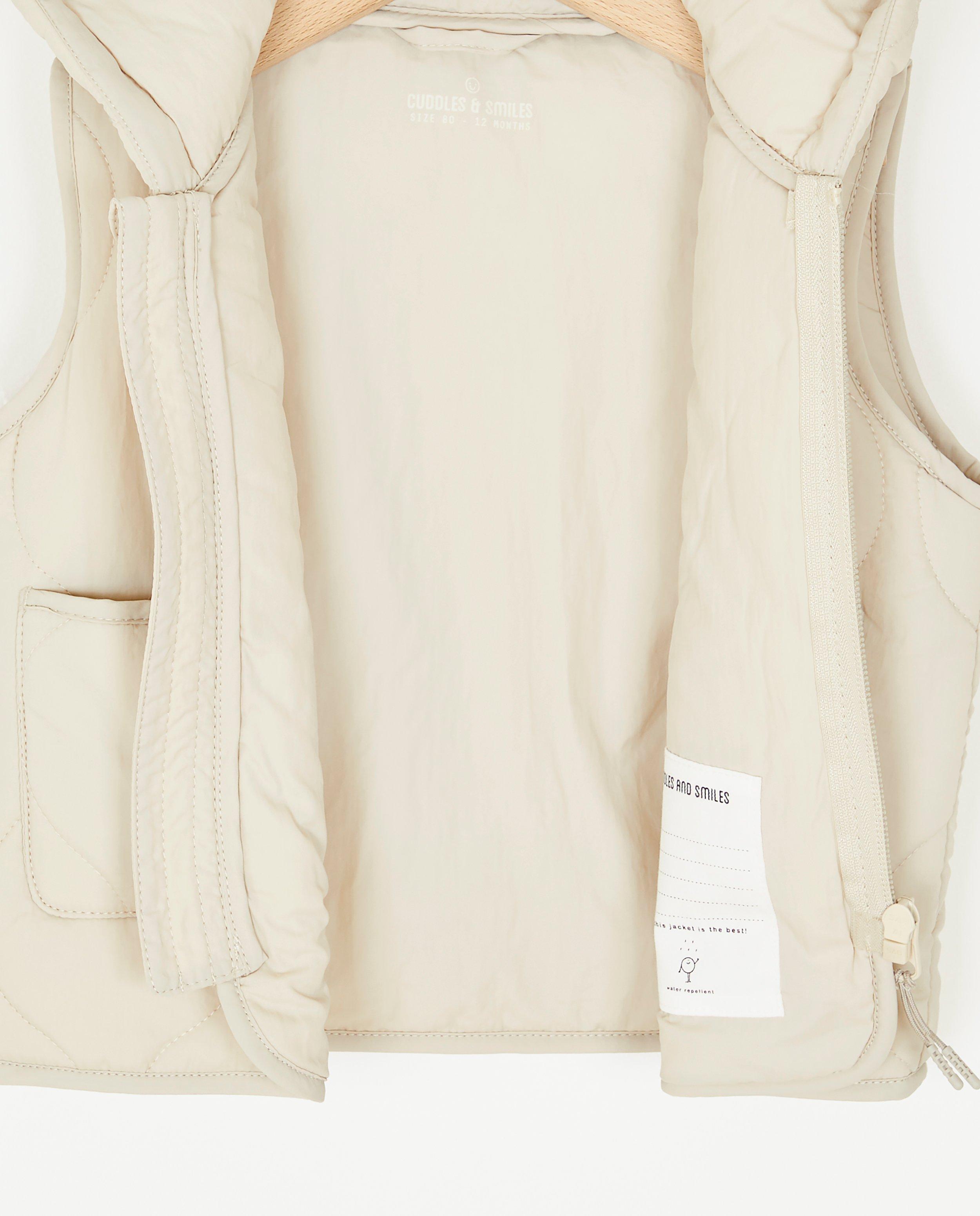 Zomerjassen - Bodywarmer met doorgestikt patroon