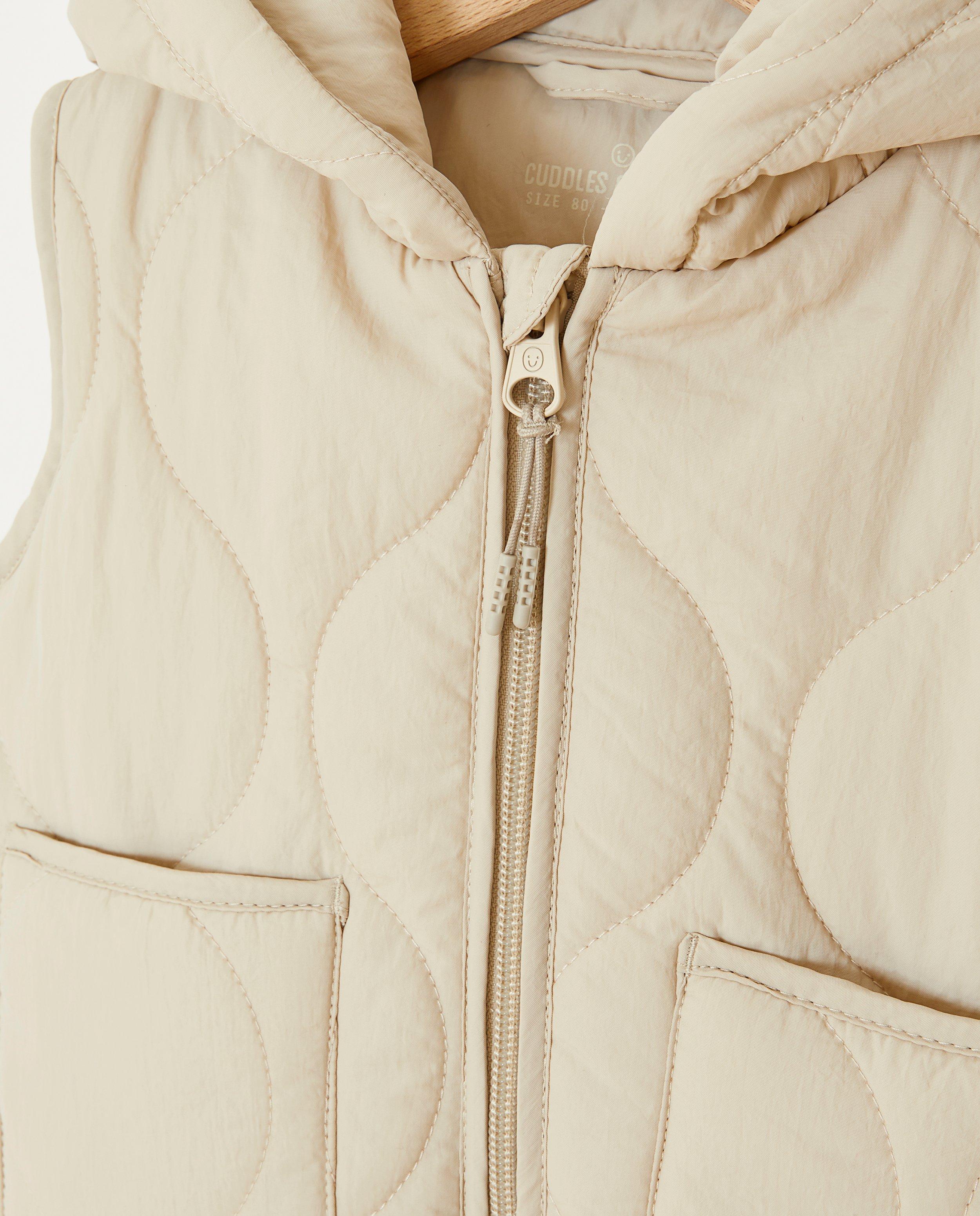 Zomerjassen - Bodywarmer met doorgestikt patroon