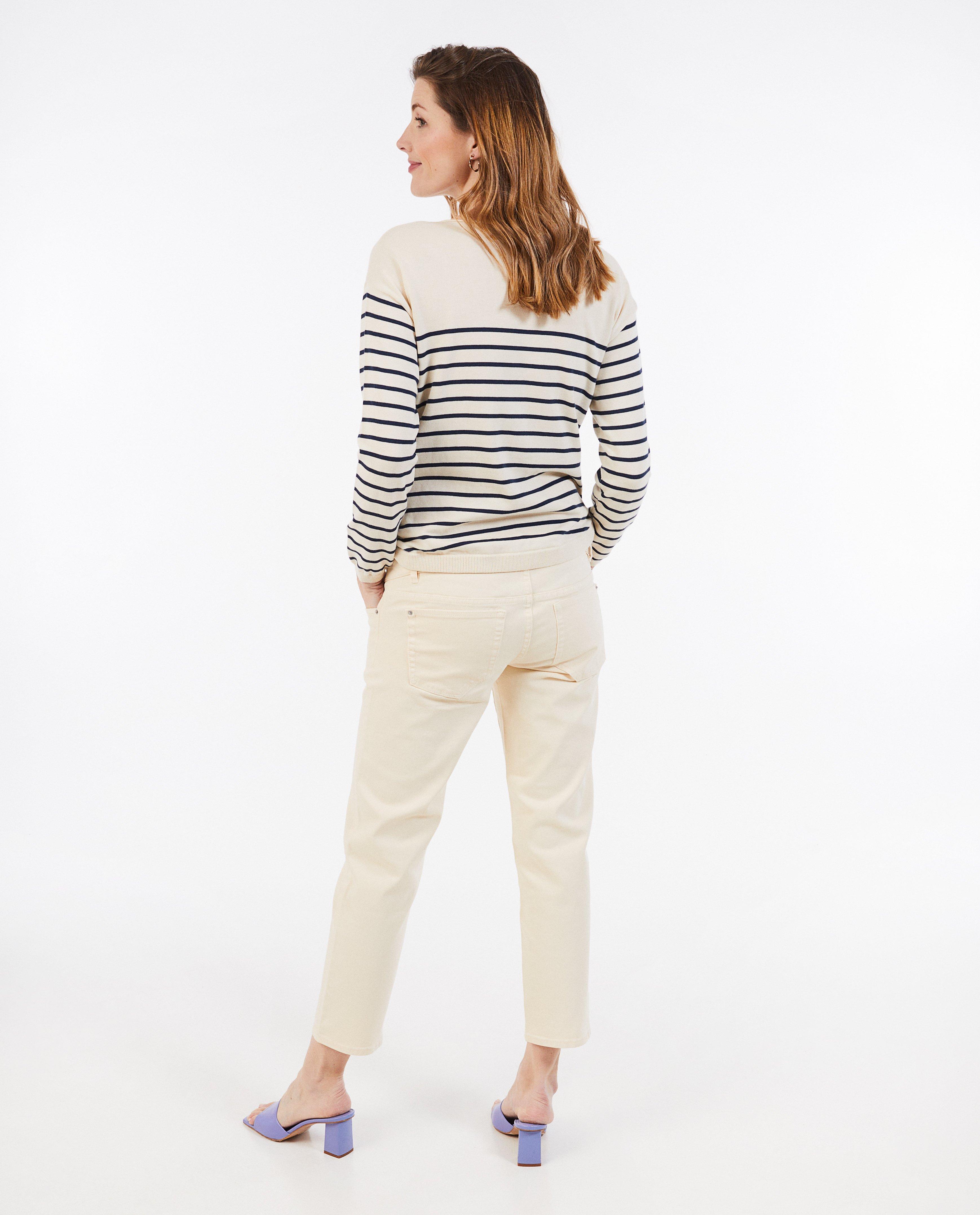 Truien - Zwangerschapstrui met strepen