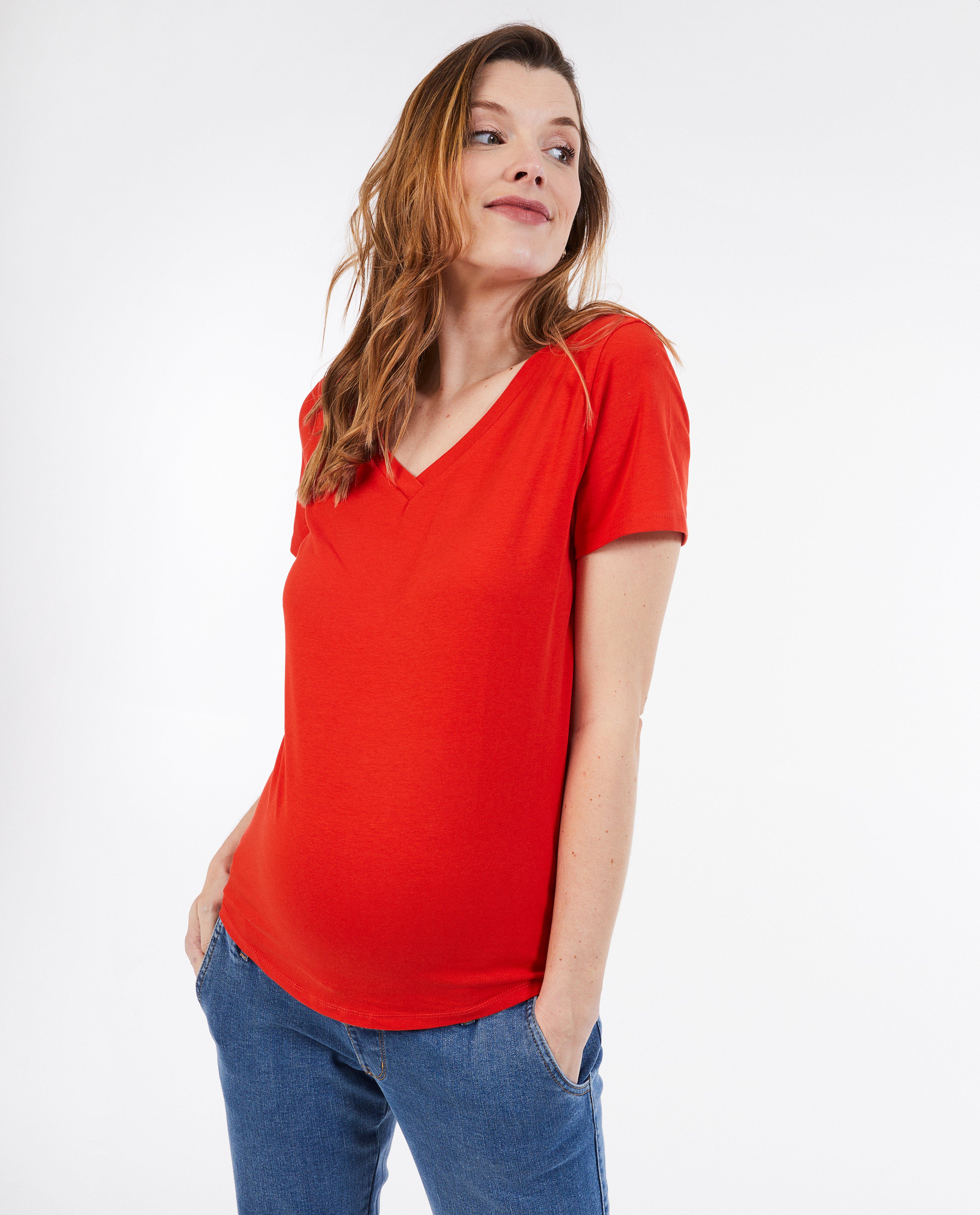 Wit zwangerschaps-T-shirt - null - Atelier Maman