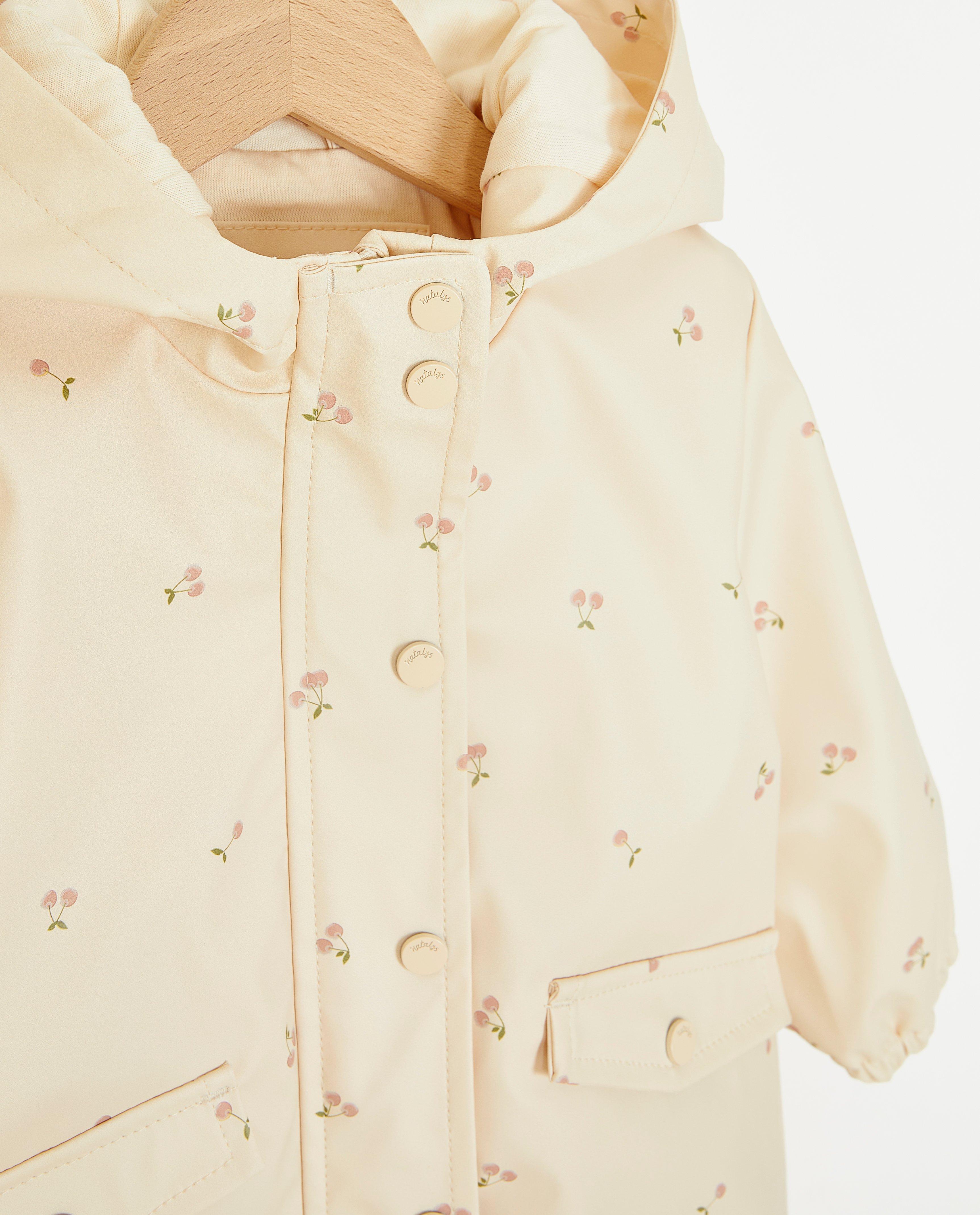 Trenchcoats - Jas met kersenprint