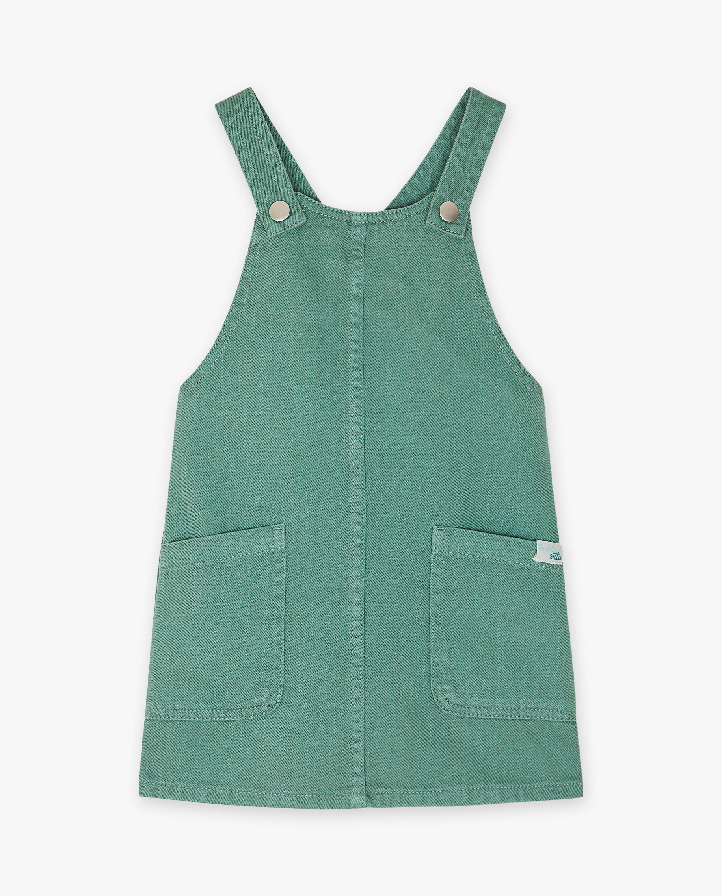 Kleedjes - Salopettejurk van jeans