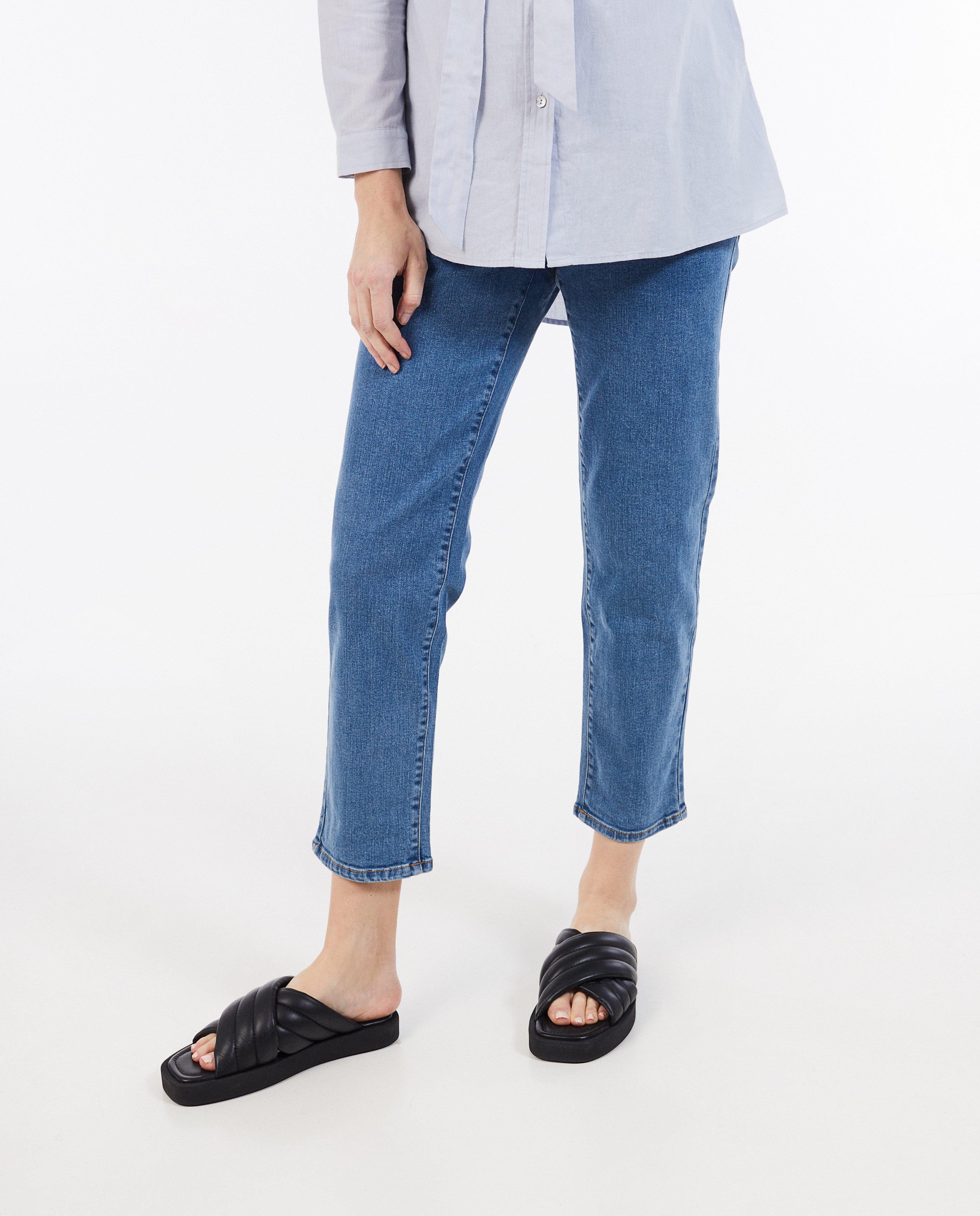 Jeans - Jeans de grossesse bleue