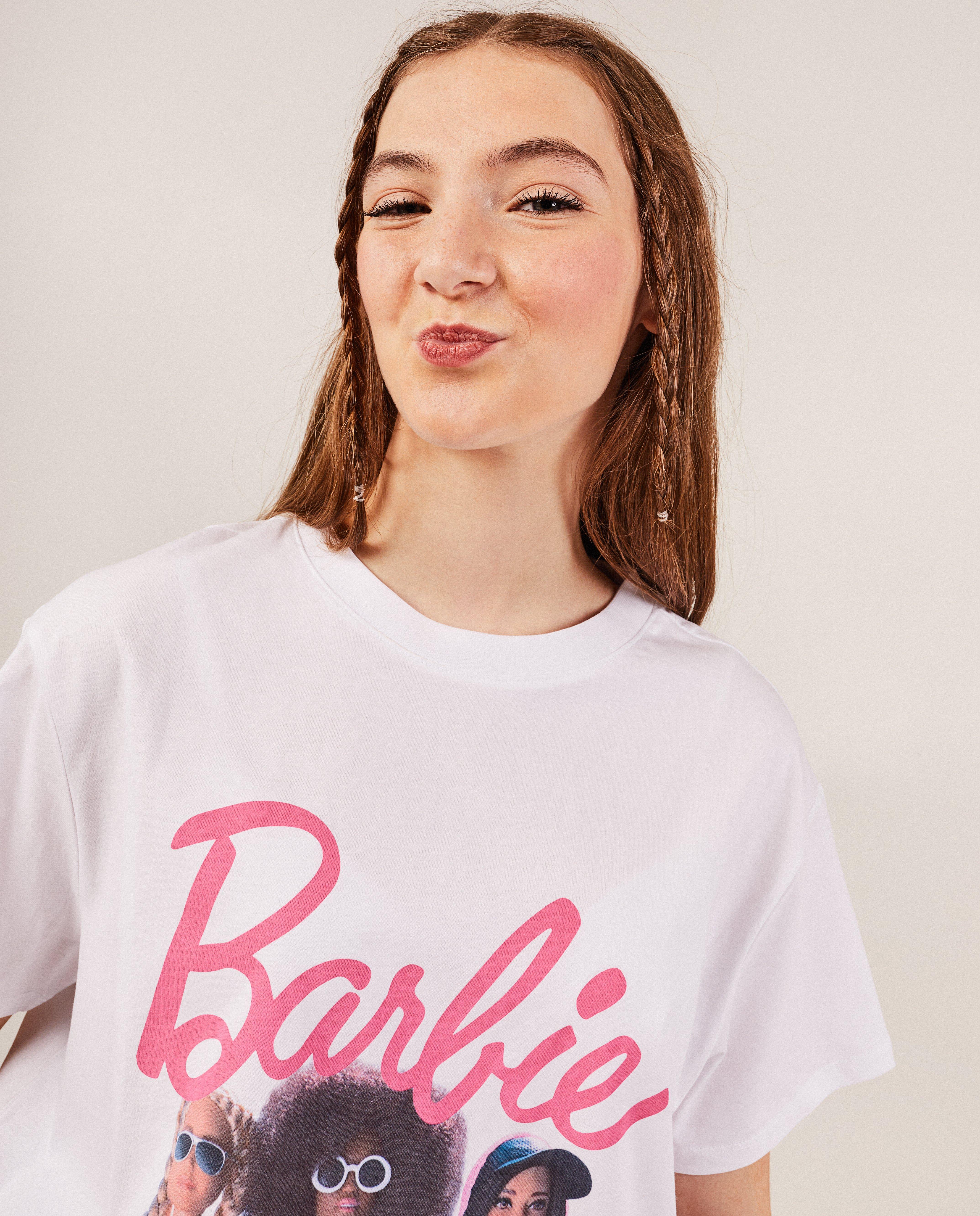 T-shirts - Wit T-shirt Barbie