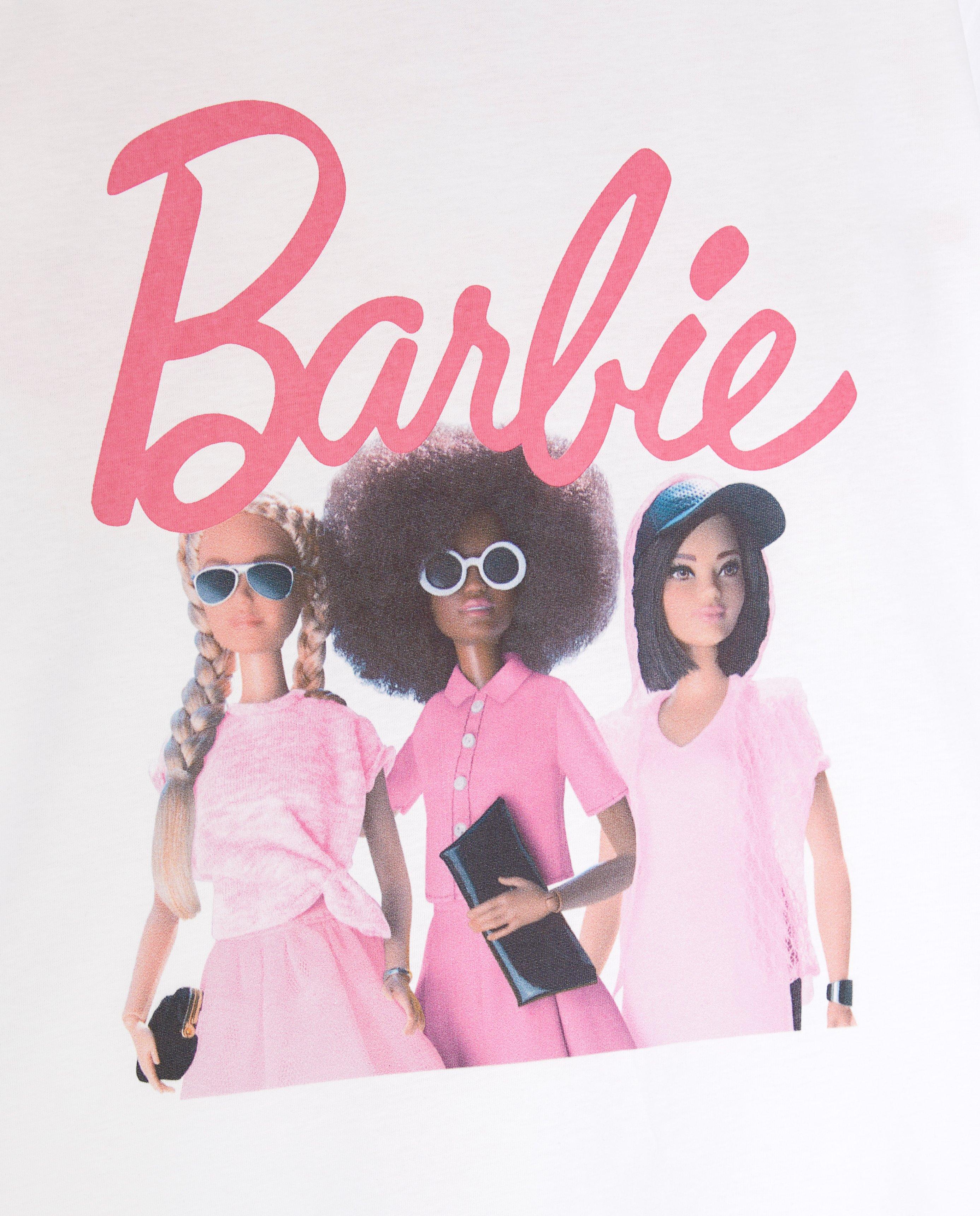 T-shirts - Wit T-shirt Barbie