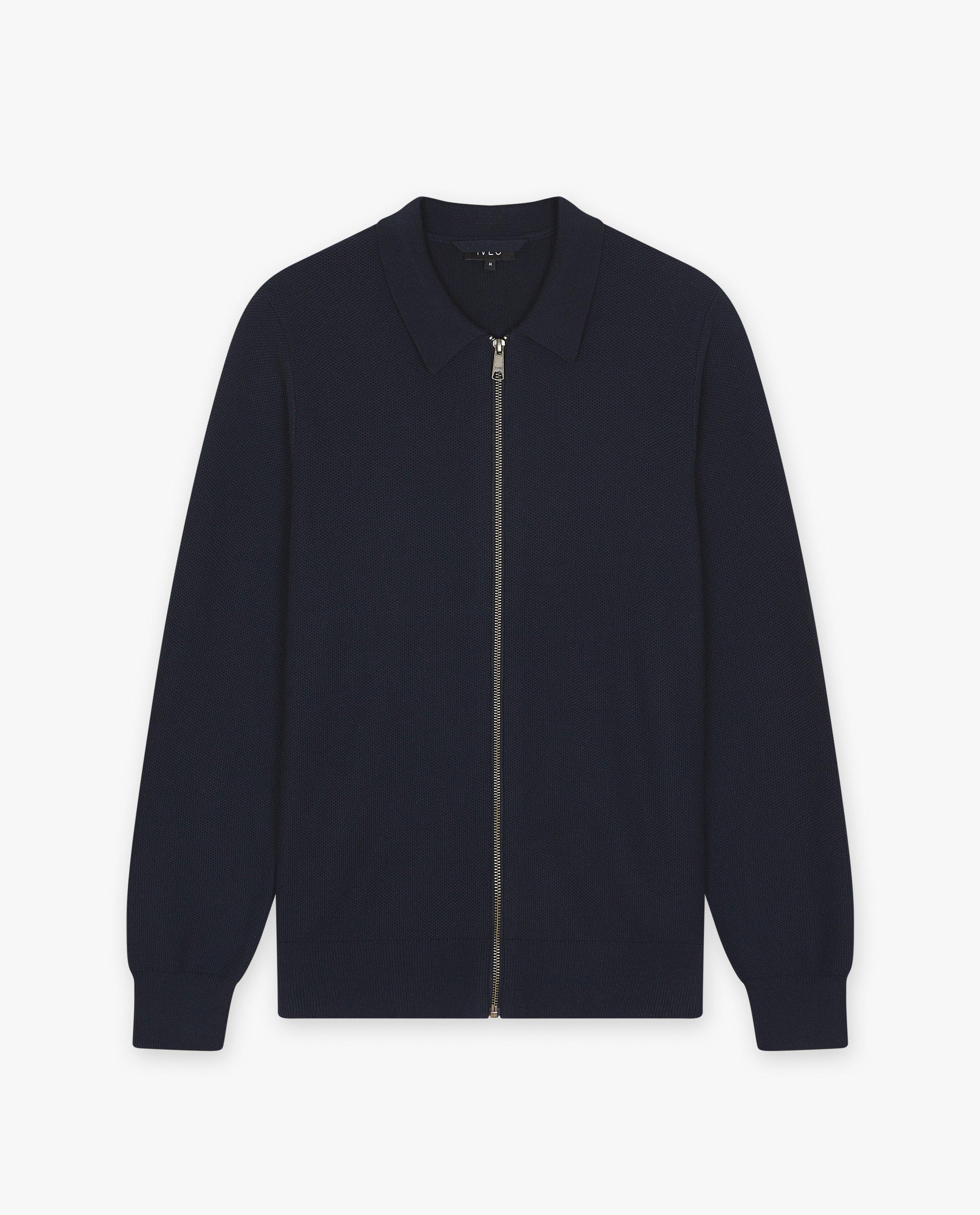 Vest van biokatoen - Product Detail - donkerblauw - afbeelding nummer 4