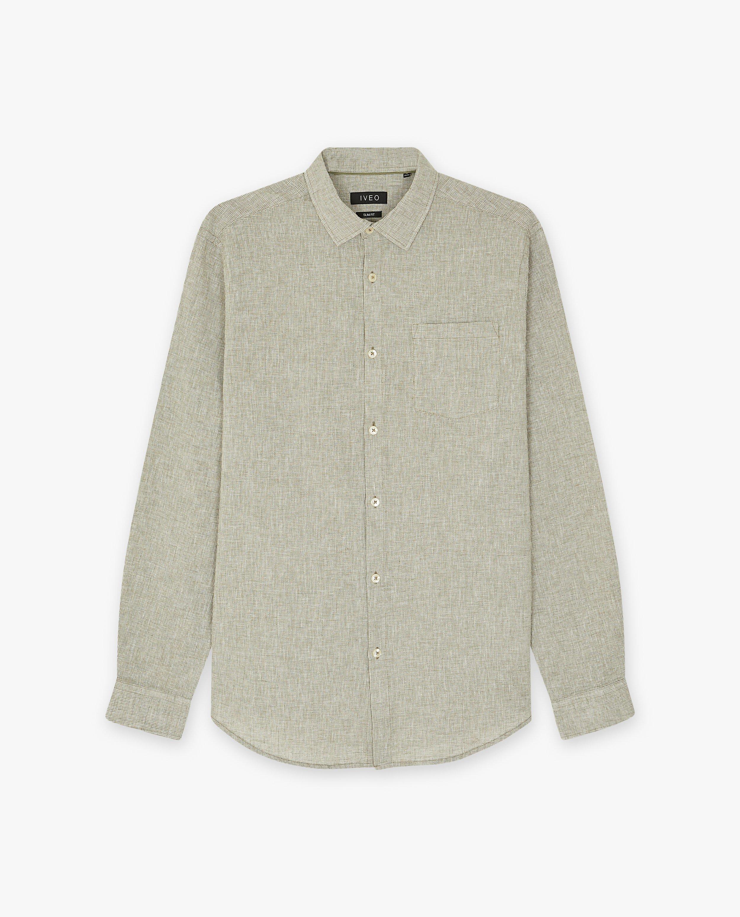 Chemises - Chemise à fine structure, slim fit