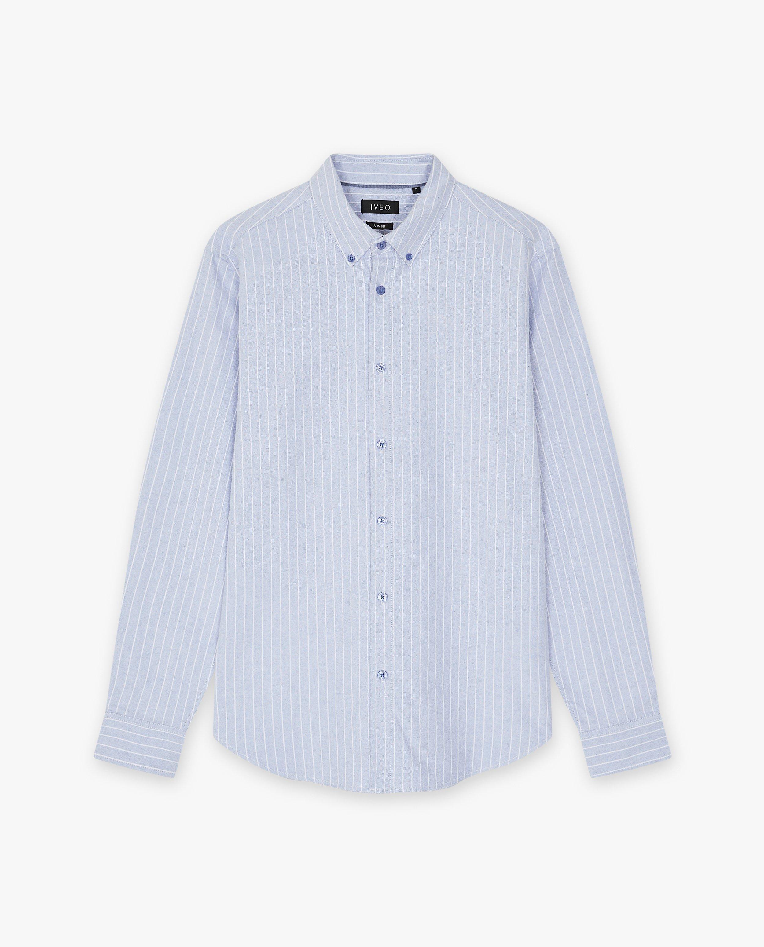 Hemden - Hemd met strepen, slim fit