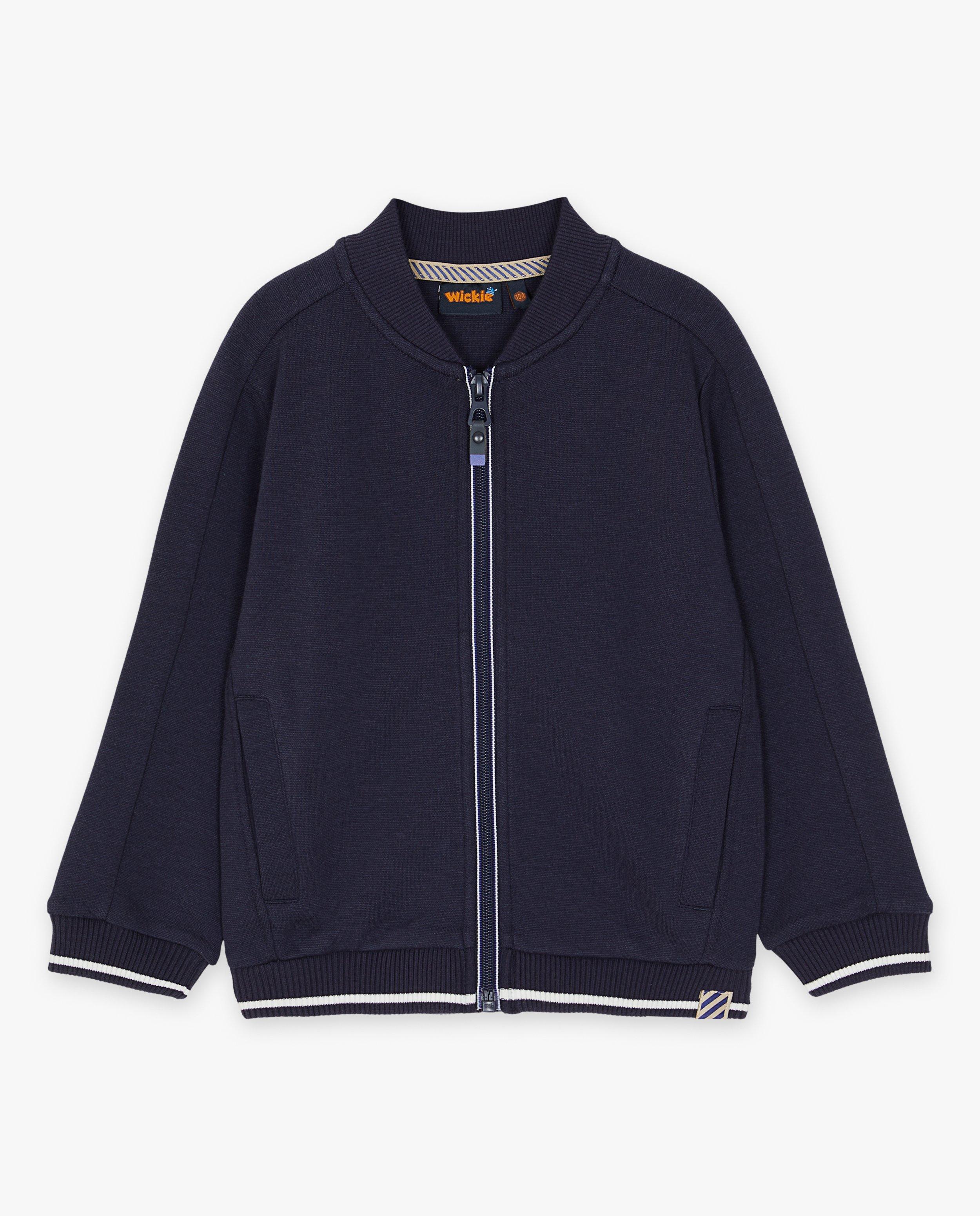 Cardigans - Bomber bleu foncé