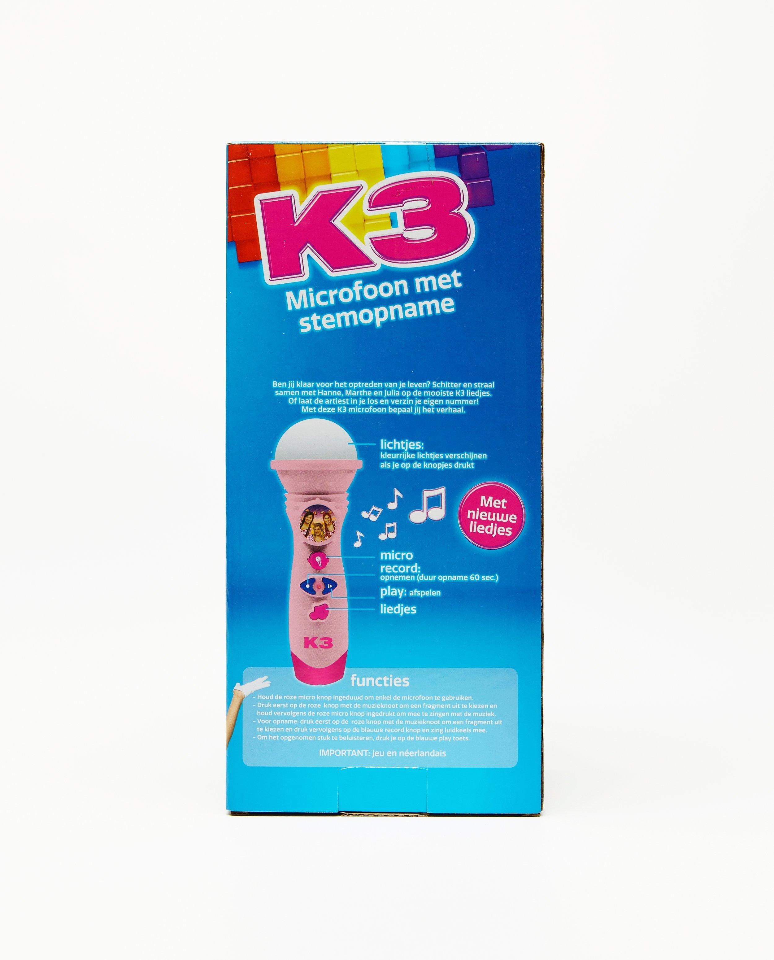 Gadgets - Microfoon met stemopname K3