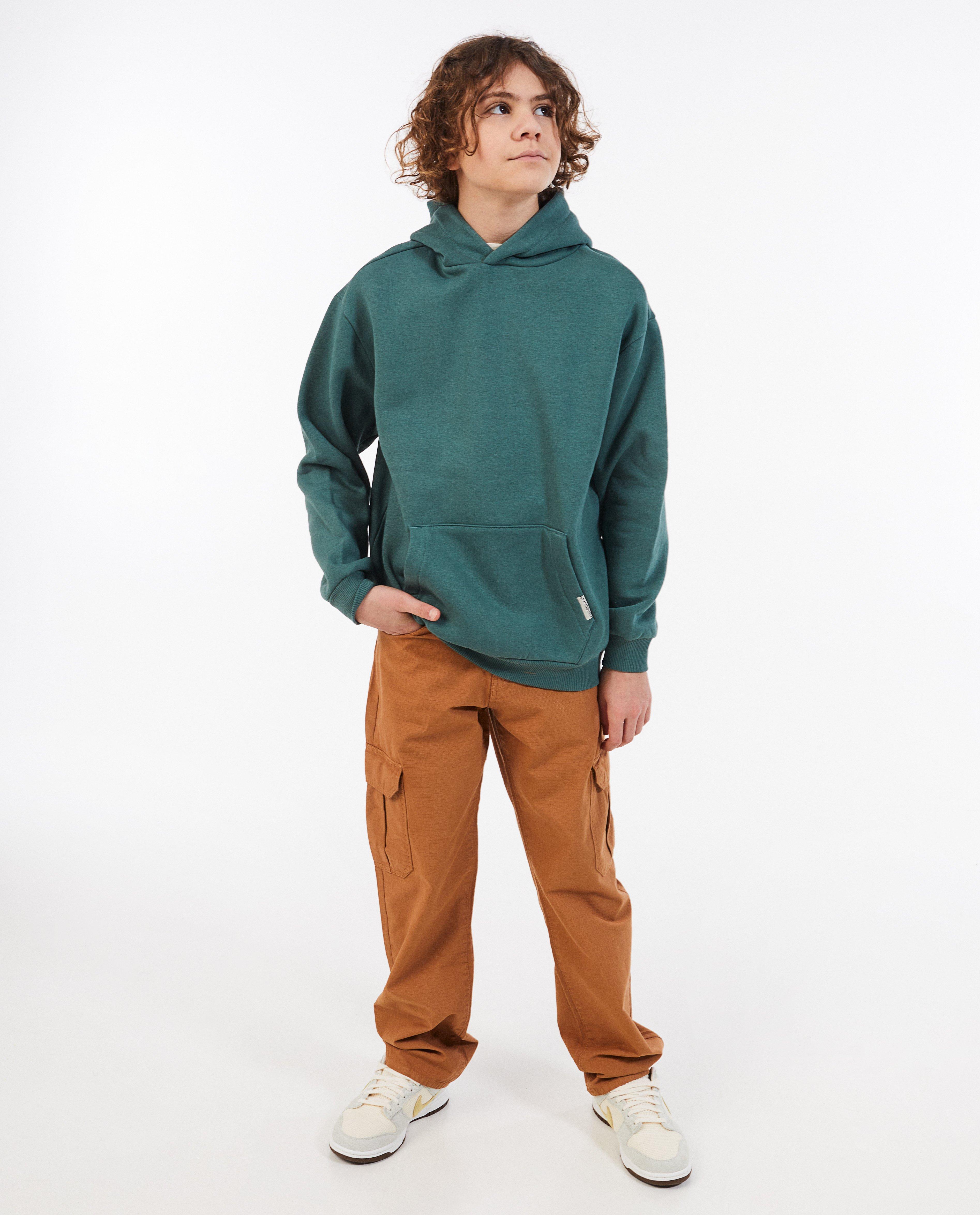 Groene hoodie - Product Detail - khaki - afbeelding nummer 2