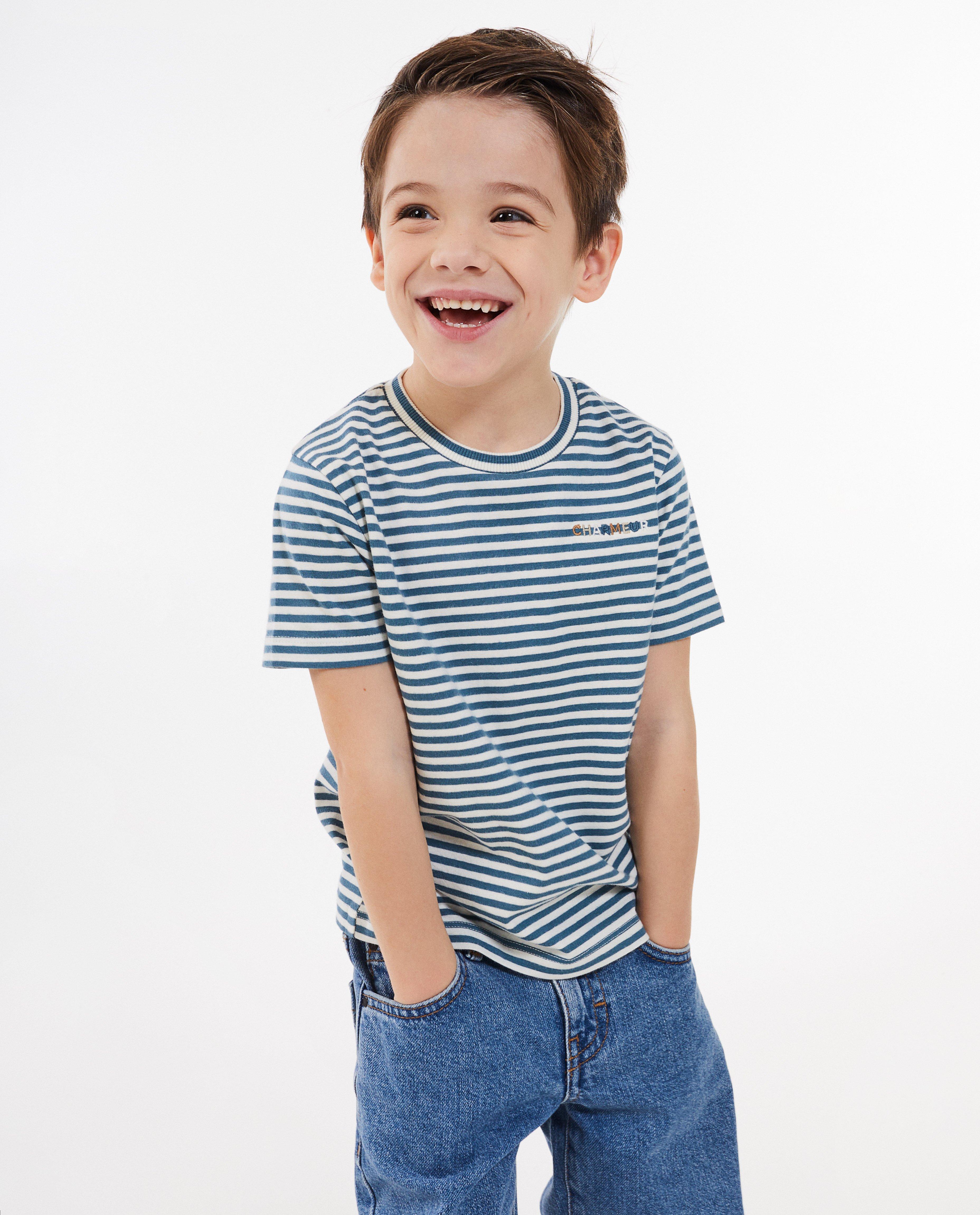 T-shirt van biokatoen, Patron - null - Kidz Nation