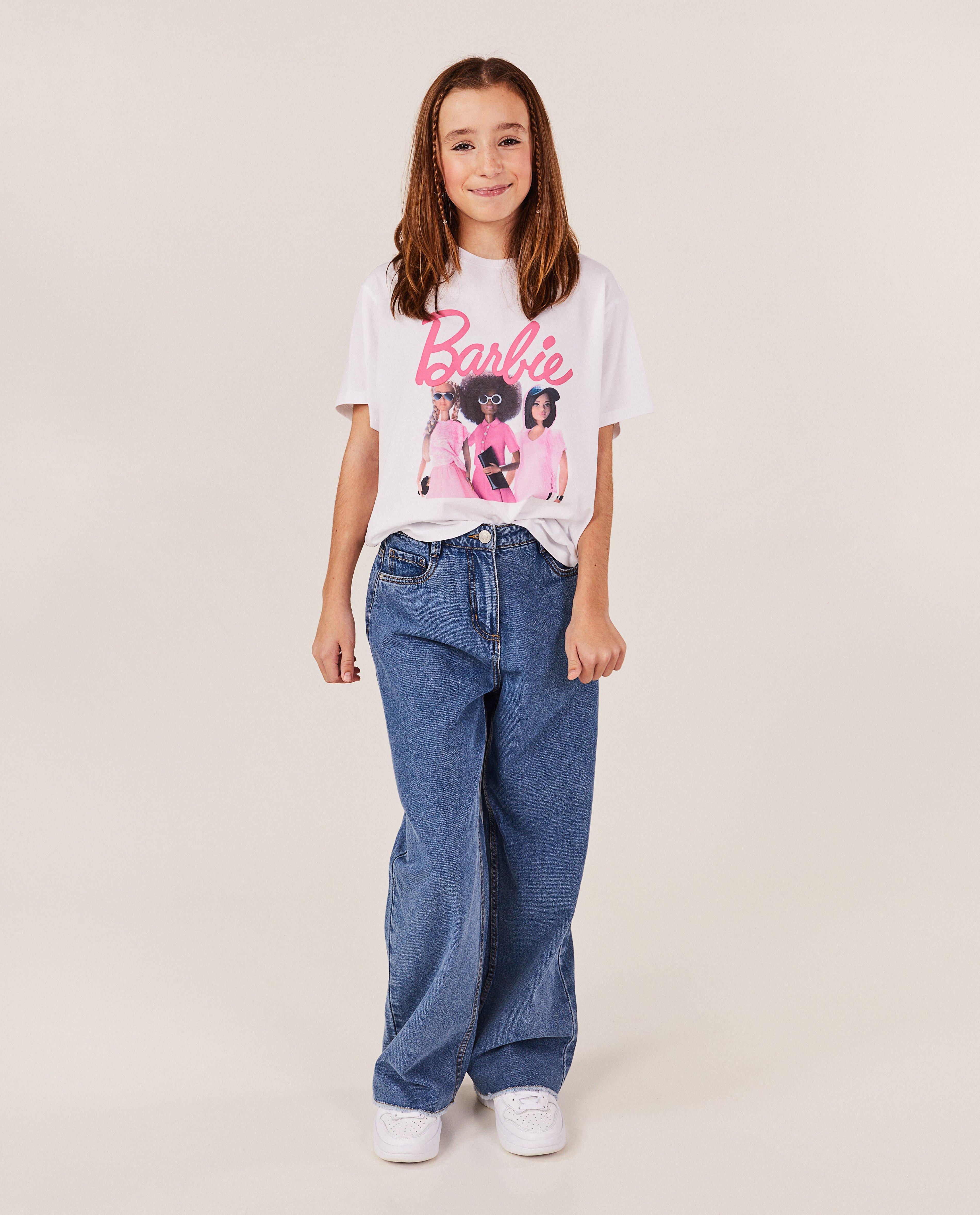 Wit T-shirt Barbie - null - Fish & Chips
