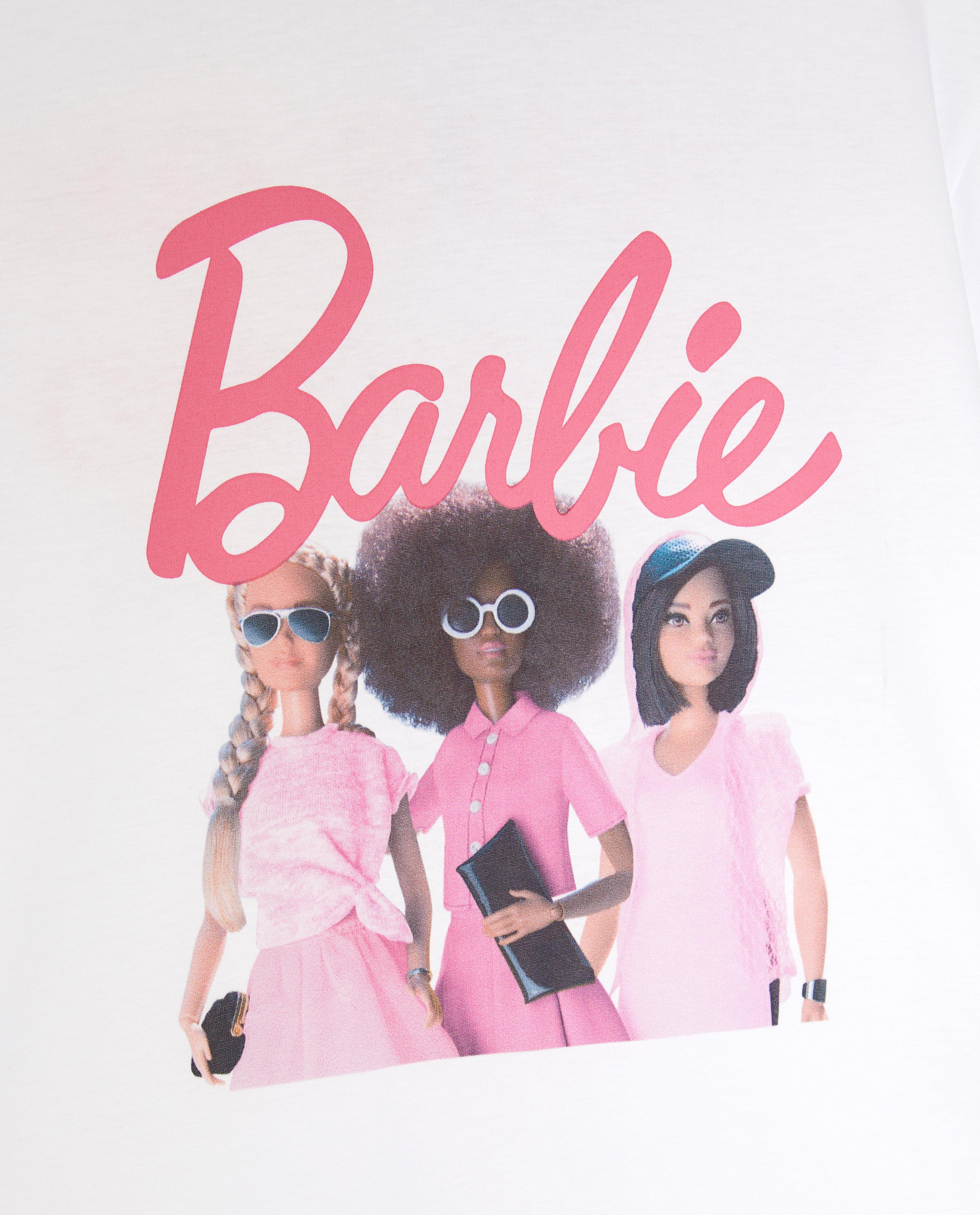 T-shirts - Wit T-shirt Barbie