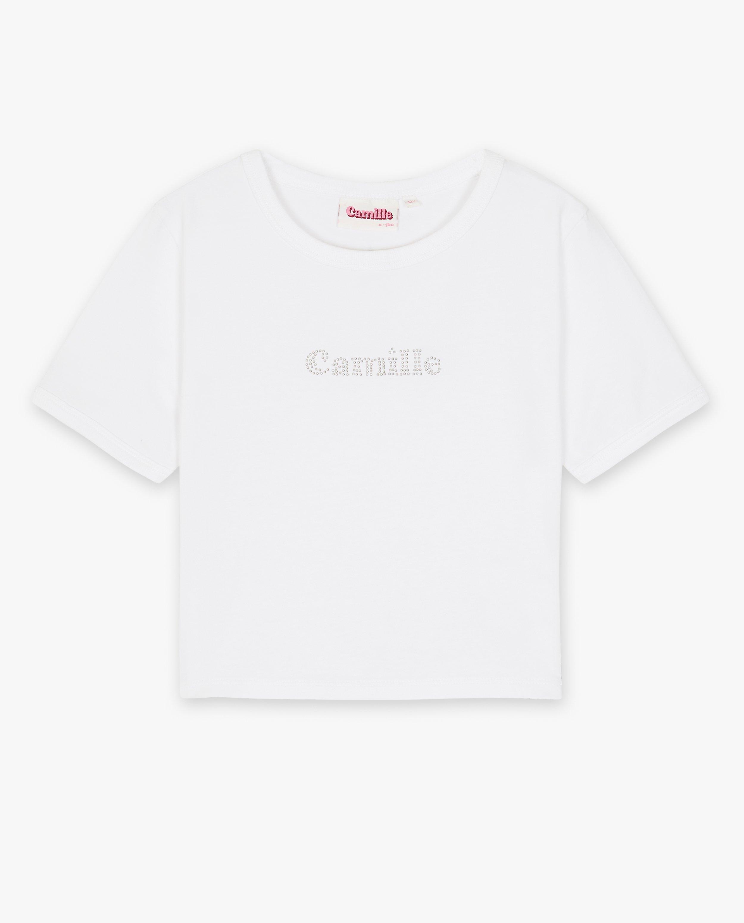 T-shirts - T-shirt met opschrift, 6-14 jaar