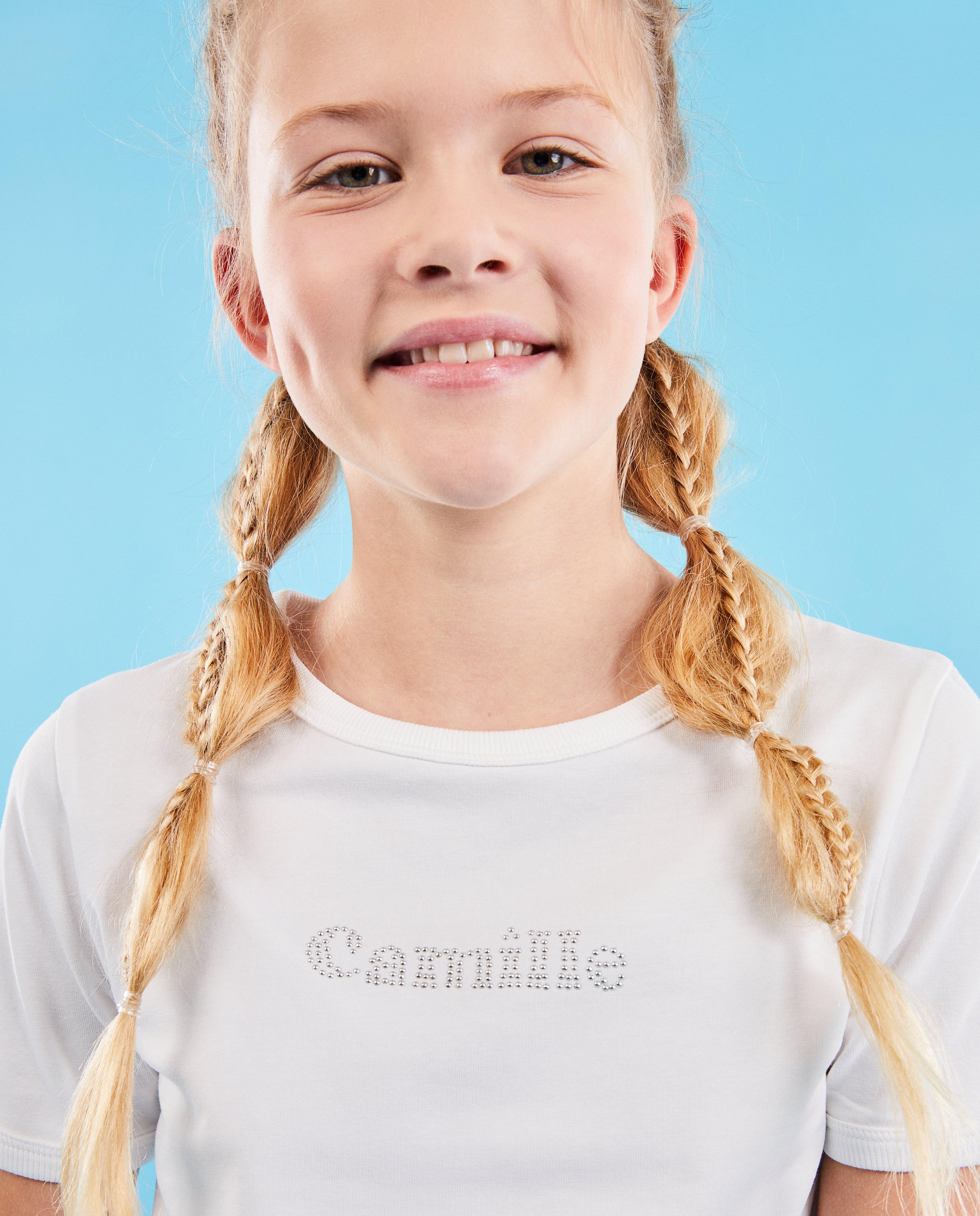 T-shirts - T-shirt met opschrift, 6-14 jaar