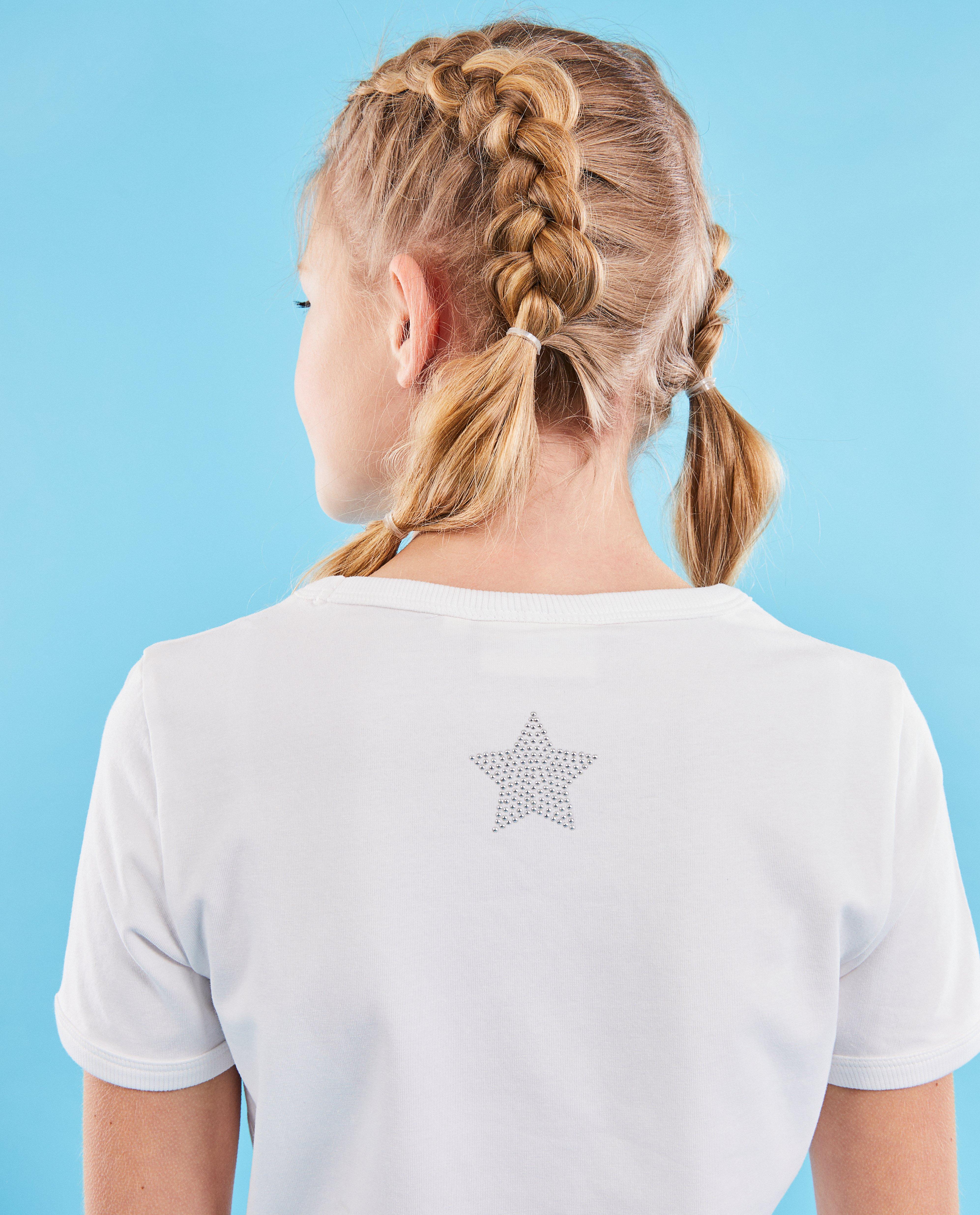 T-shirts - T-shirt met opschrift, 6-14 jaar