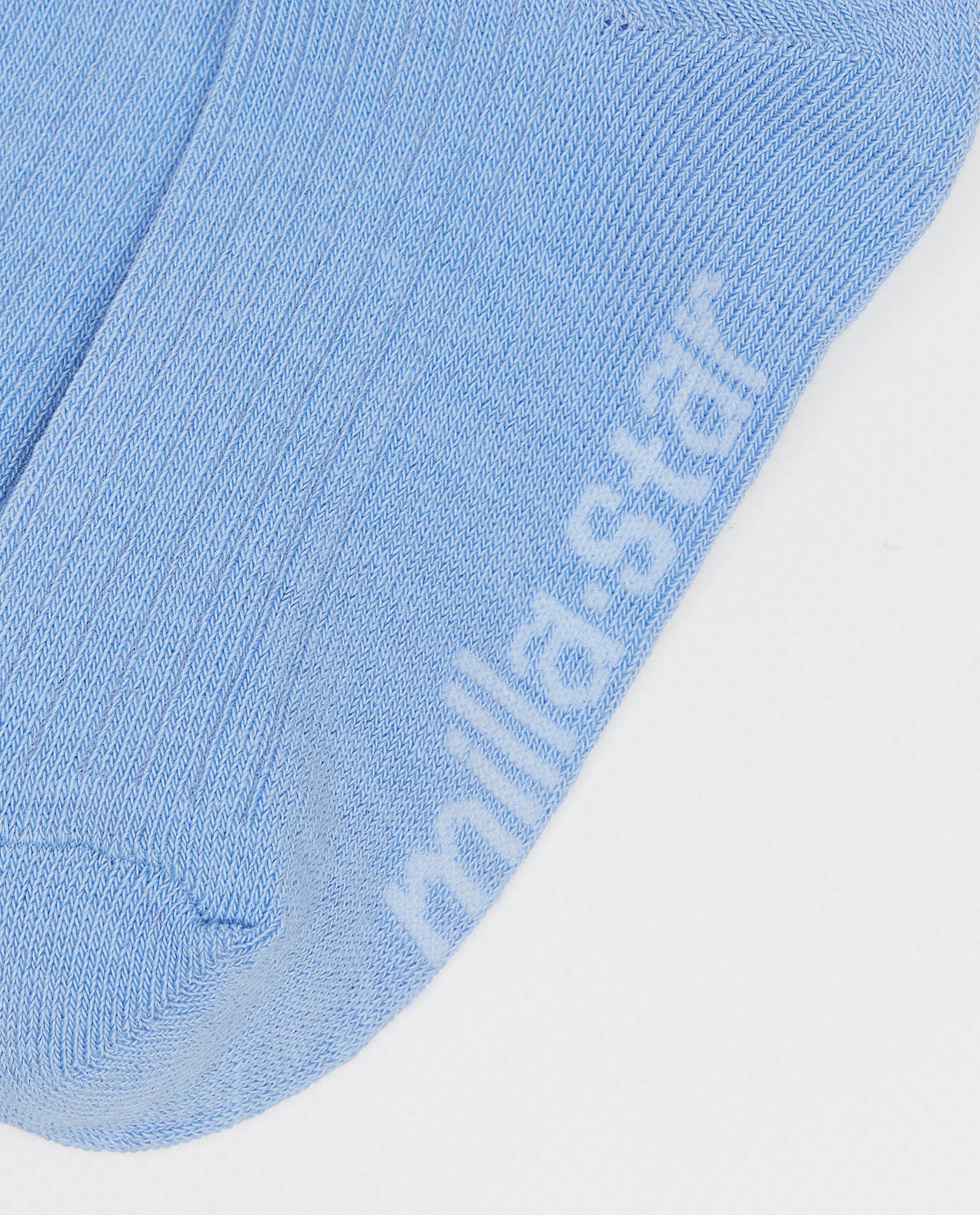 Chaussettes bleues - D&eacute;tails du produit - bleu - image num&eacute;ro 2