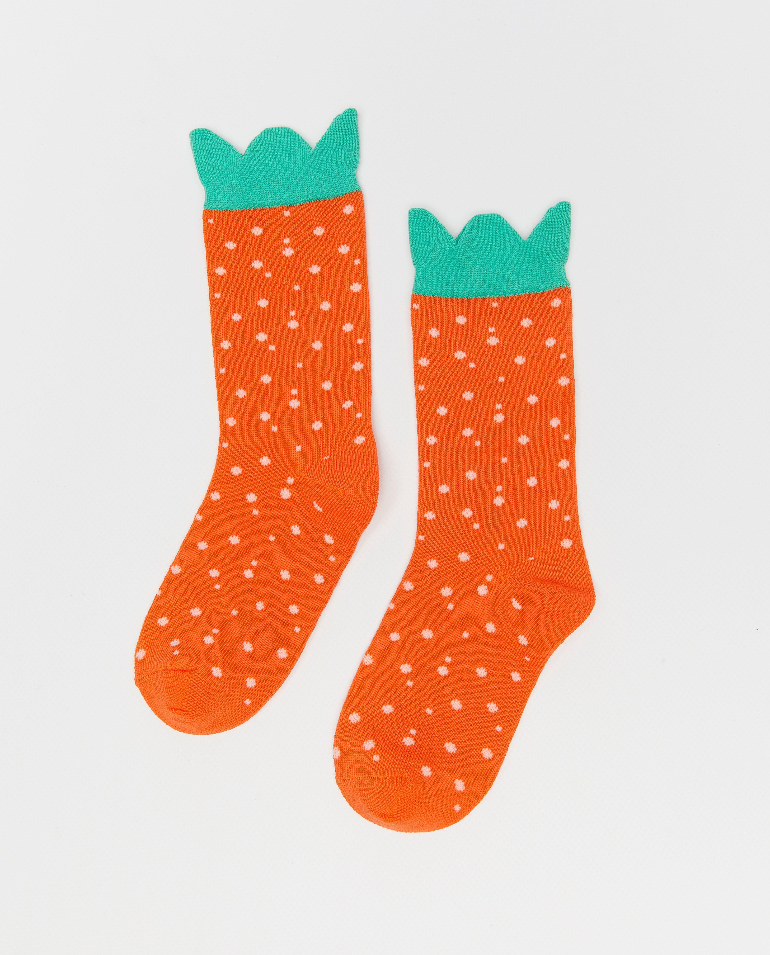 Kousen - Kousen met aardbeiprint