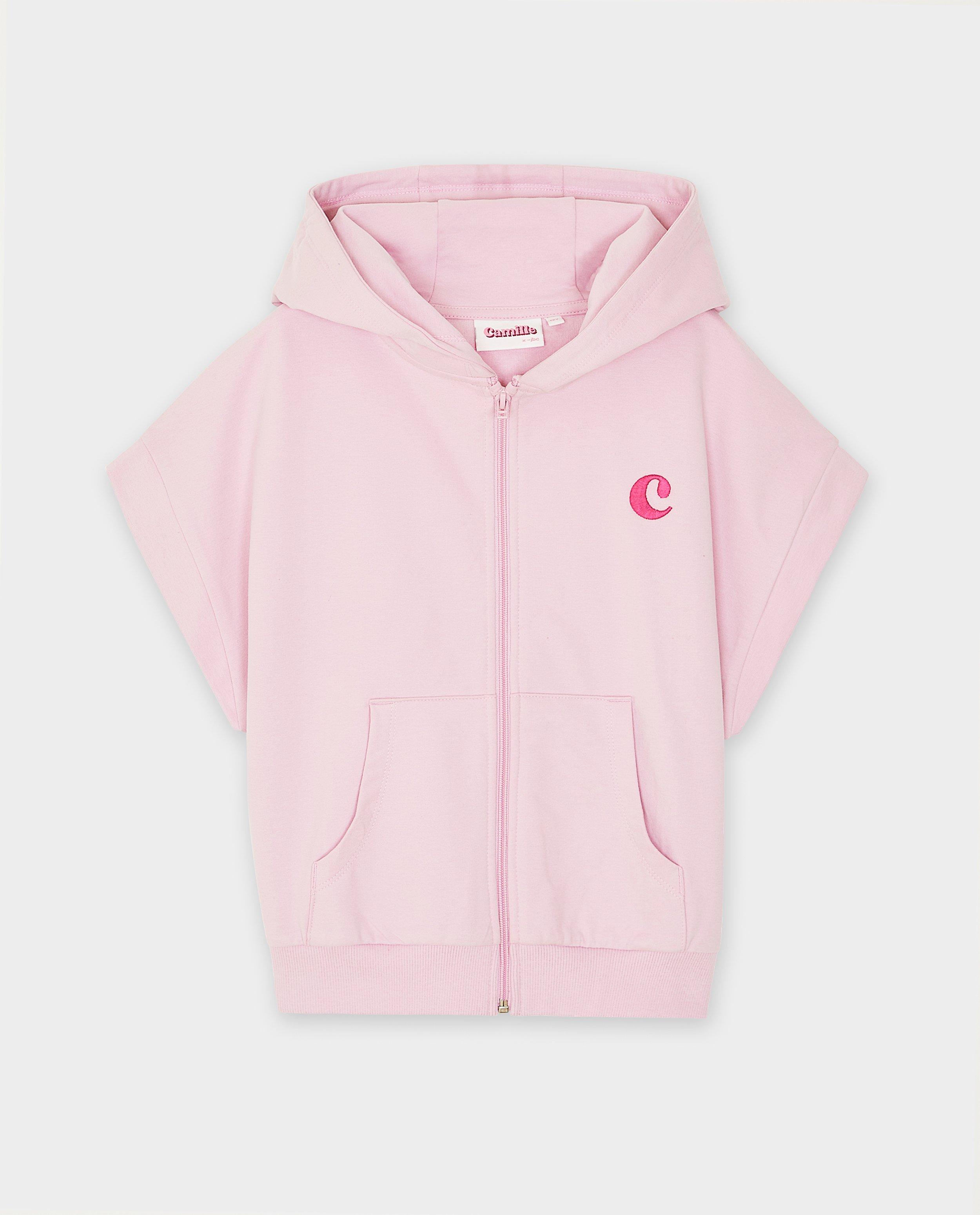 Sweatvest met geborduurd opschrift, 6-14 jaar - Product Detail - lichtroze - afbeelding nummer 6