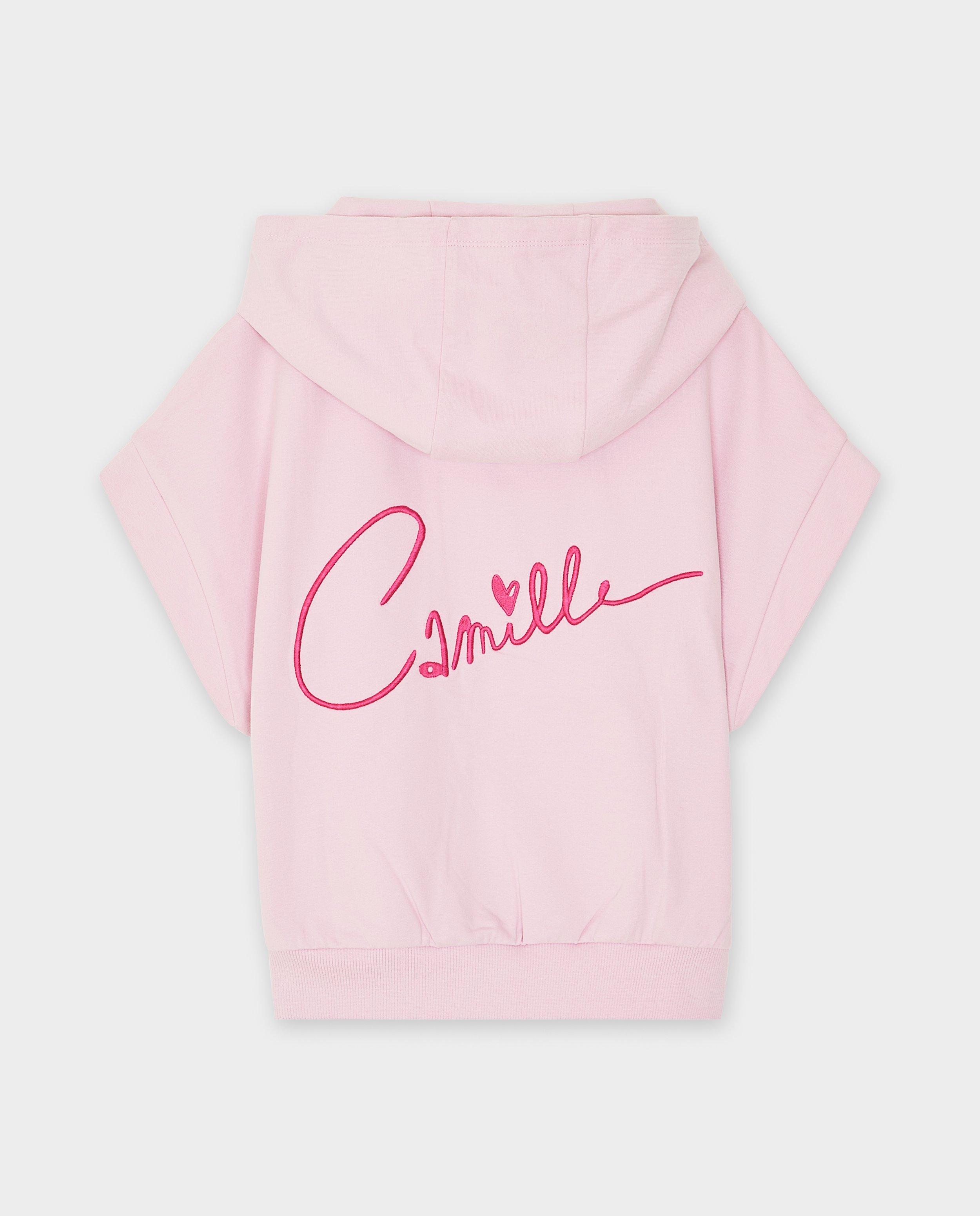 Sweatvest met geborduurd opschrift, 6-14 jaar - Product Detail - lichtroze - afbeelding nummer 7