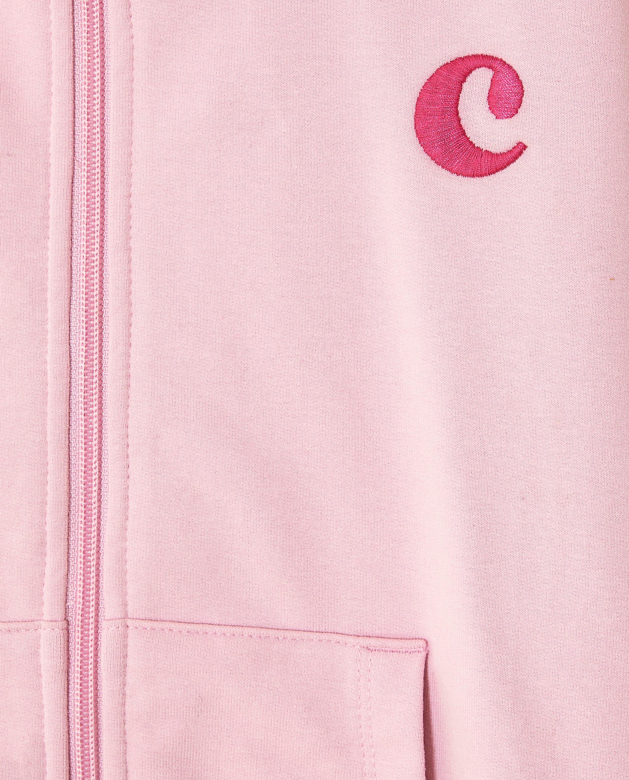 Sweatvest met geborduurd opschrift, 6-14 jaar - Product Detail - lichtroze - afbeelding nummer 8