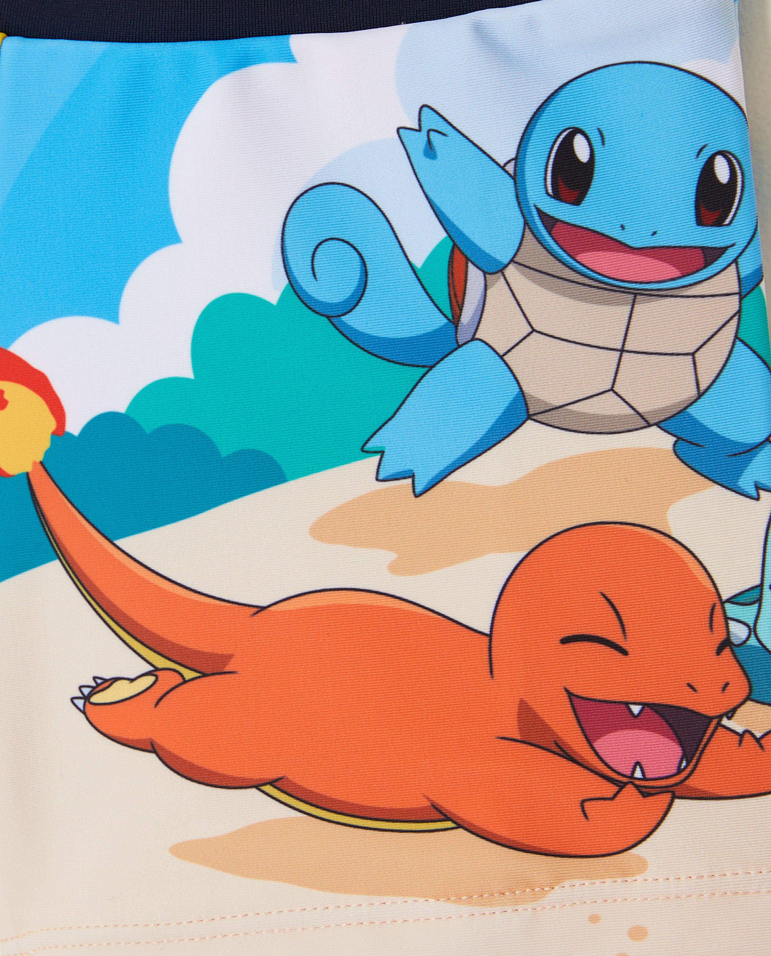 Zwemkleding - Zwembroek met Pokémon-print