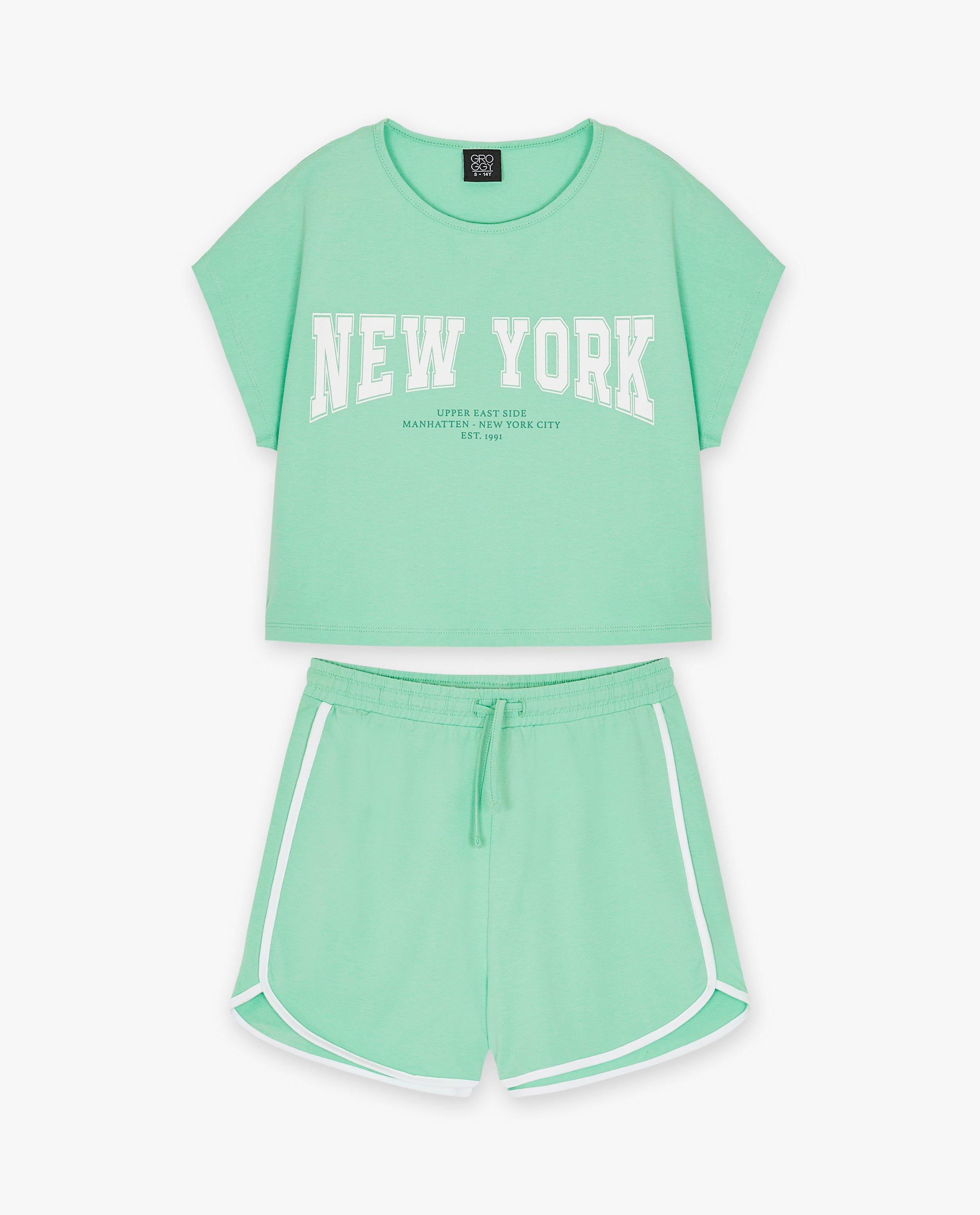 Groene pyjama met opschrift - Product Detail - lichtgroen - afbeelding nummer 4