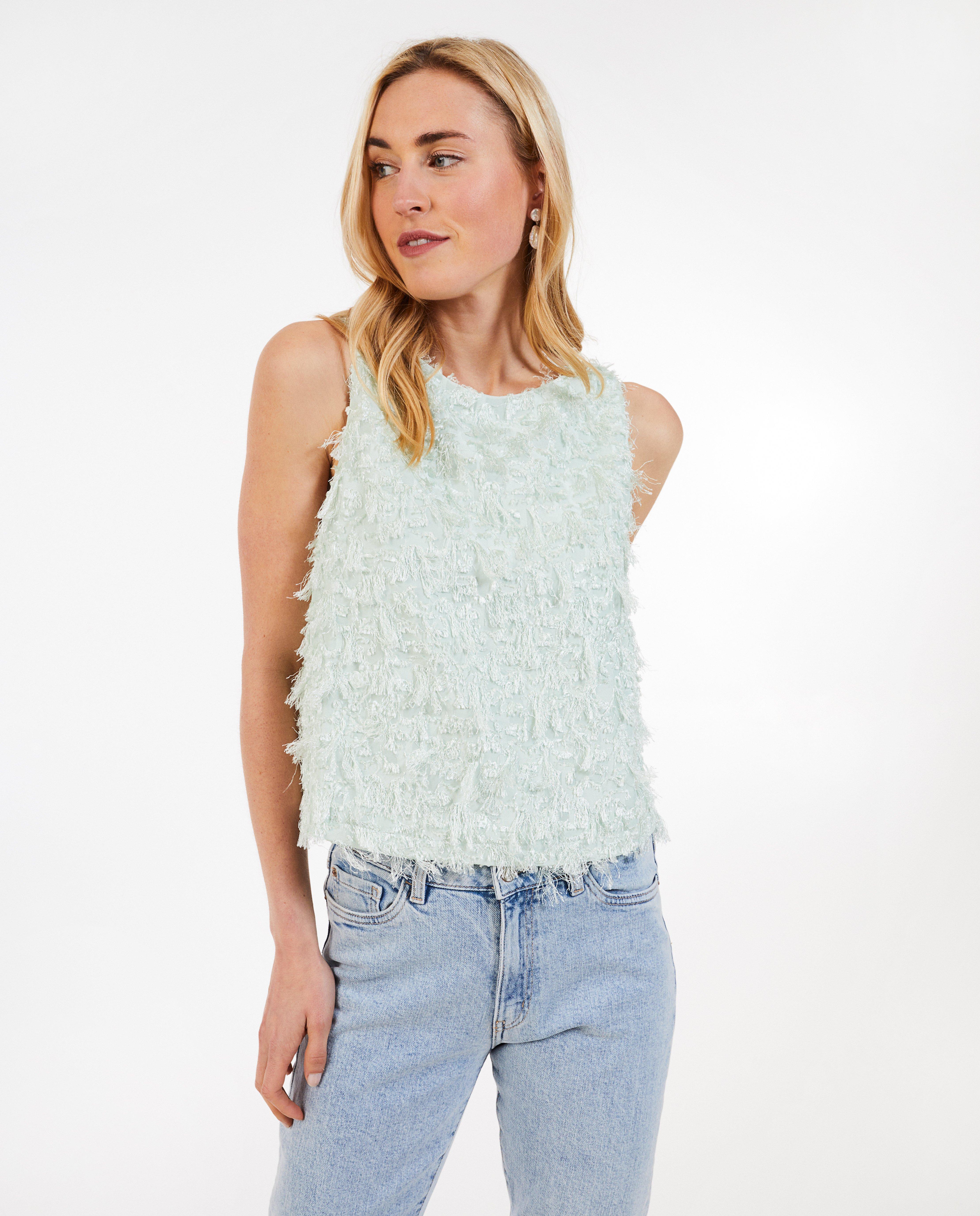 Blouse met structuur - null - Sora