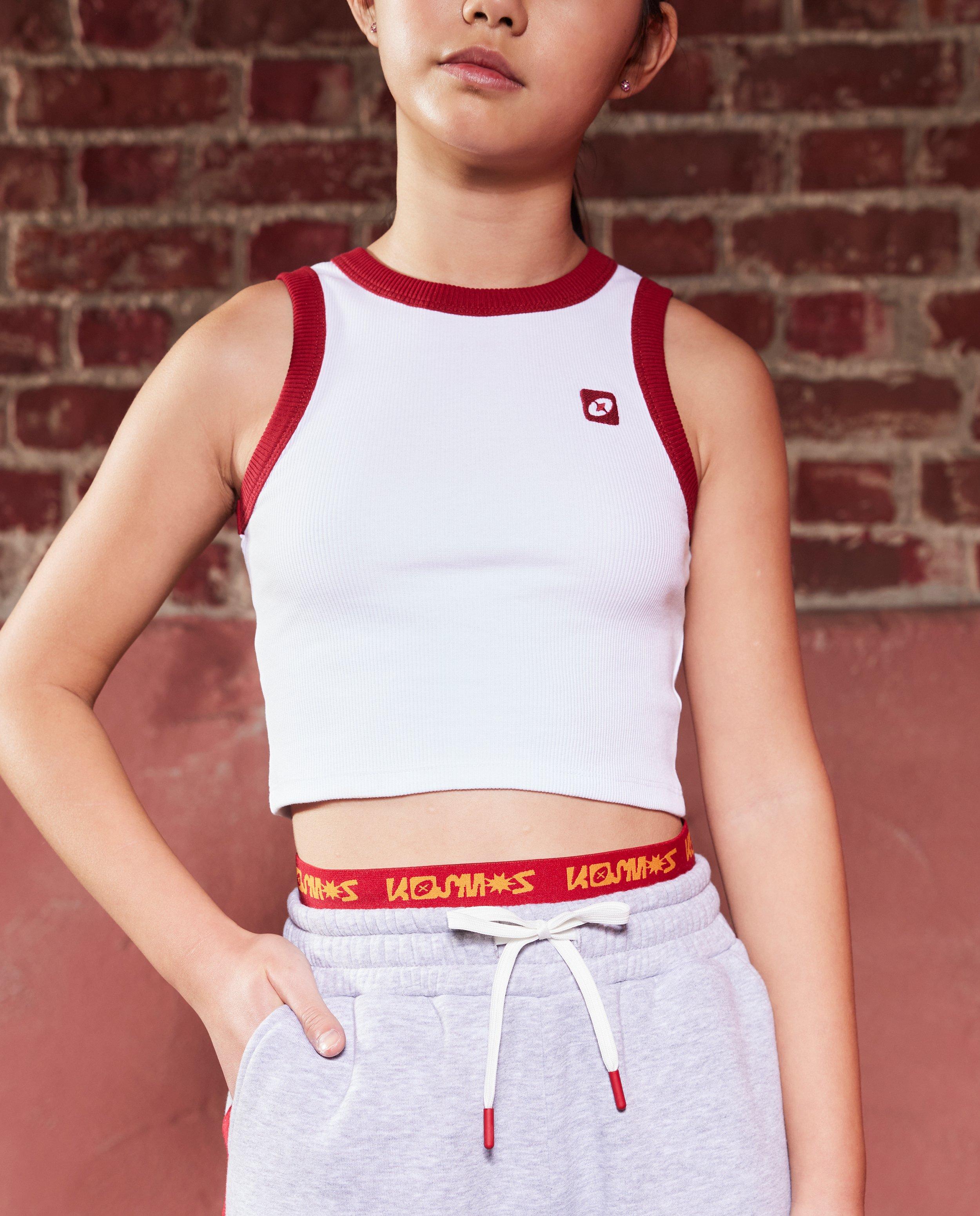 T-shirts - Mouwloze top Milo, cropped top, 6-14 jaar