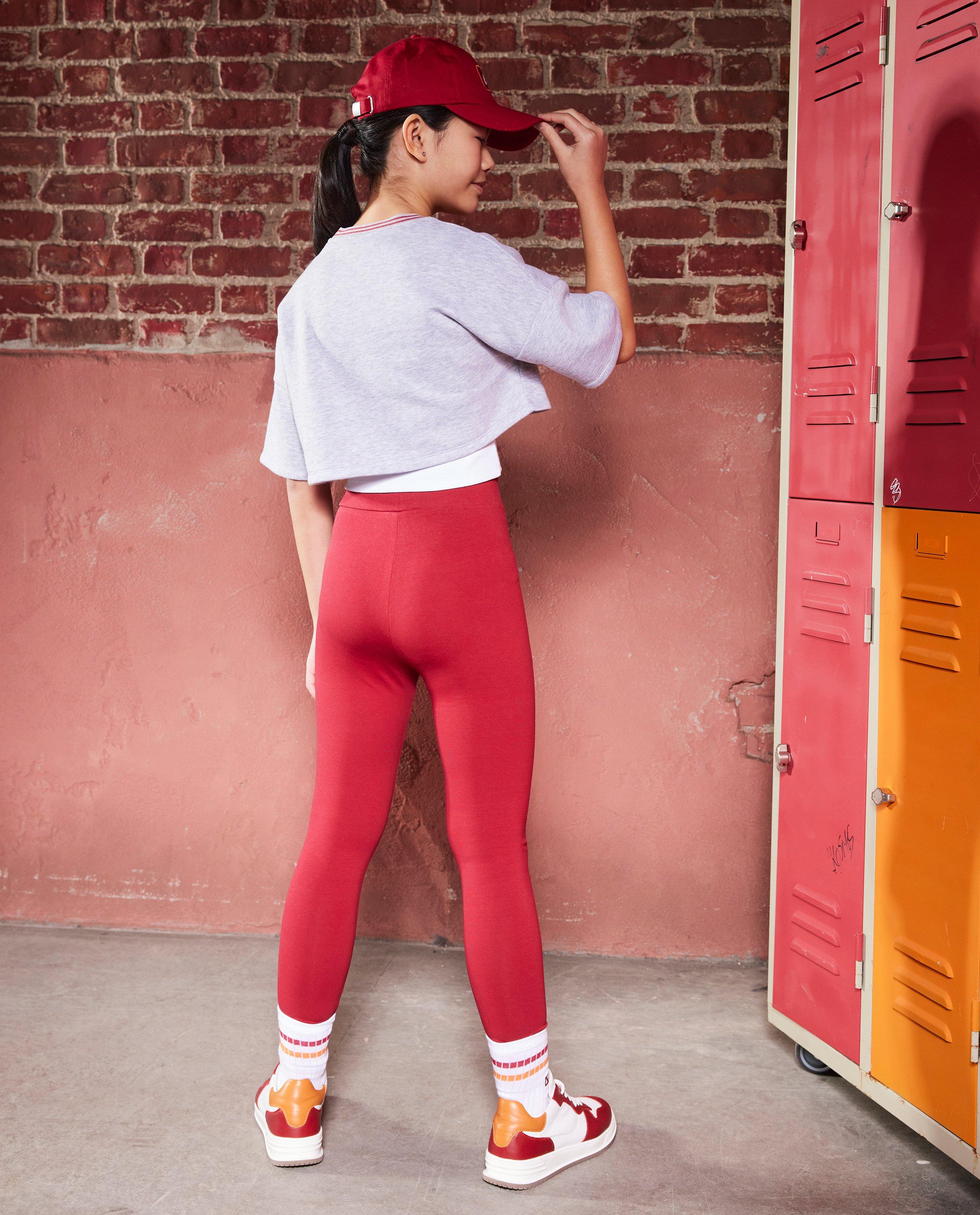 Leggings - Leggings rouges Milo, 6-14 ans