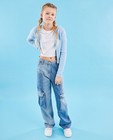 Jeans met color block, straight fit, 6-14 jaar - null - CAMILLE