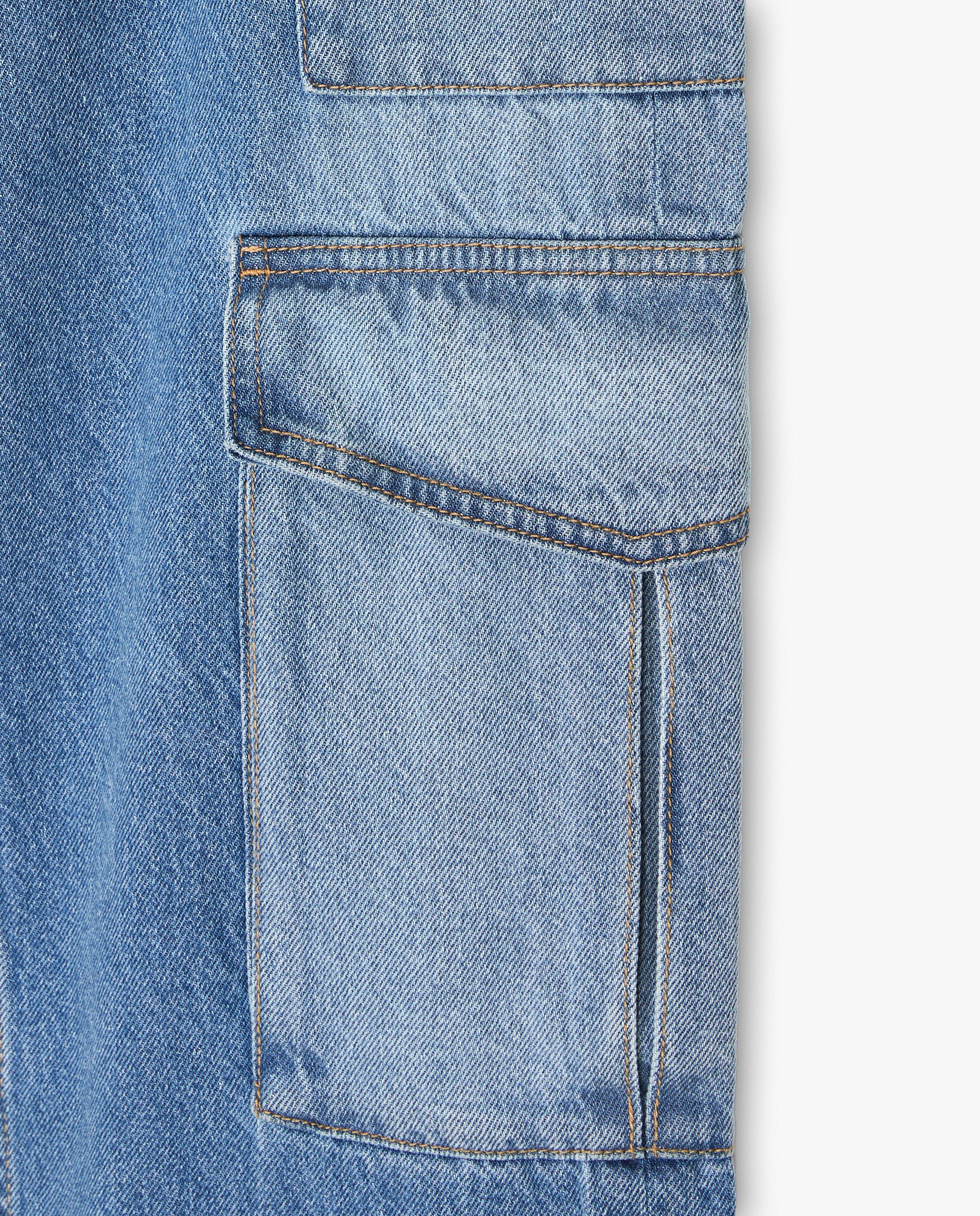 Jeans - Jeans van biokatoen, straight fit, 6-14 jaar