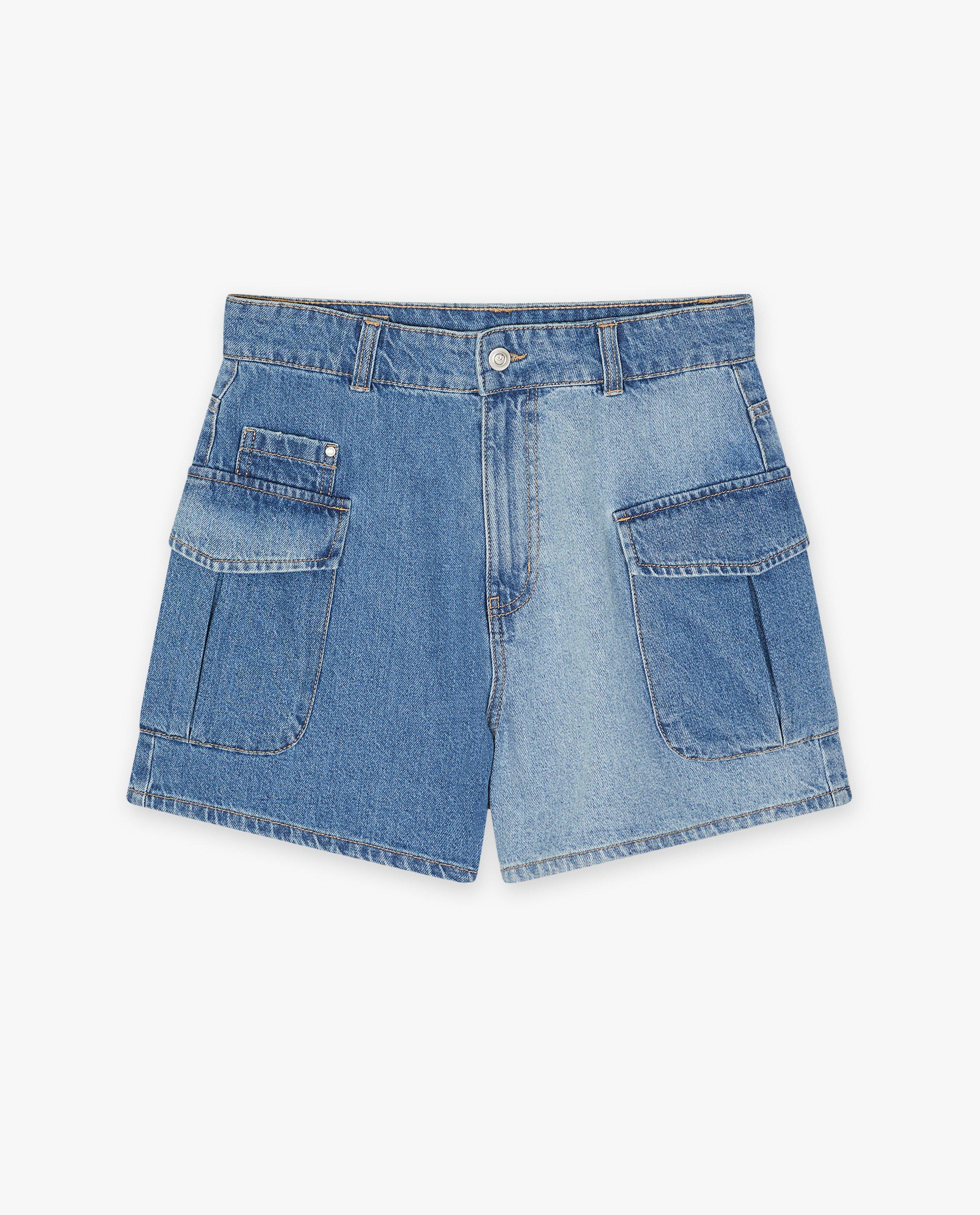 Shorten - Jeansshort van biokatoen, XS-XL