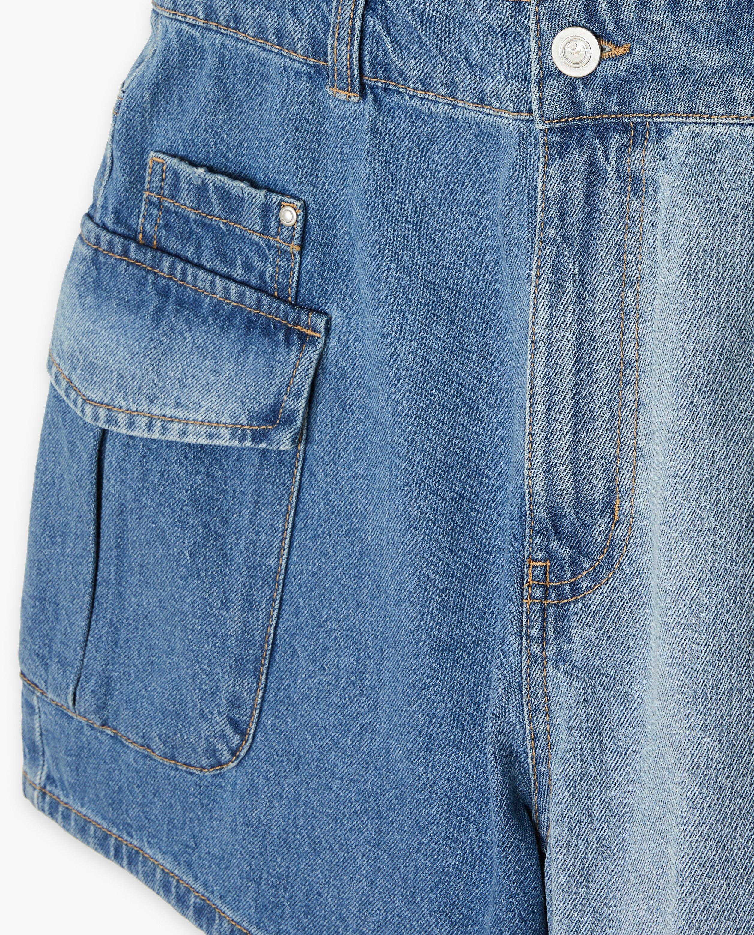 Shorten - Jeansshort van biokatoen, XS-XL