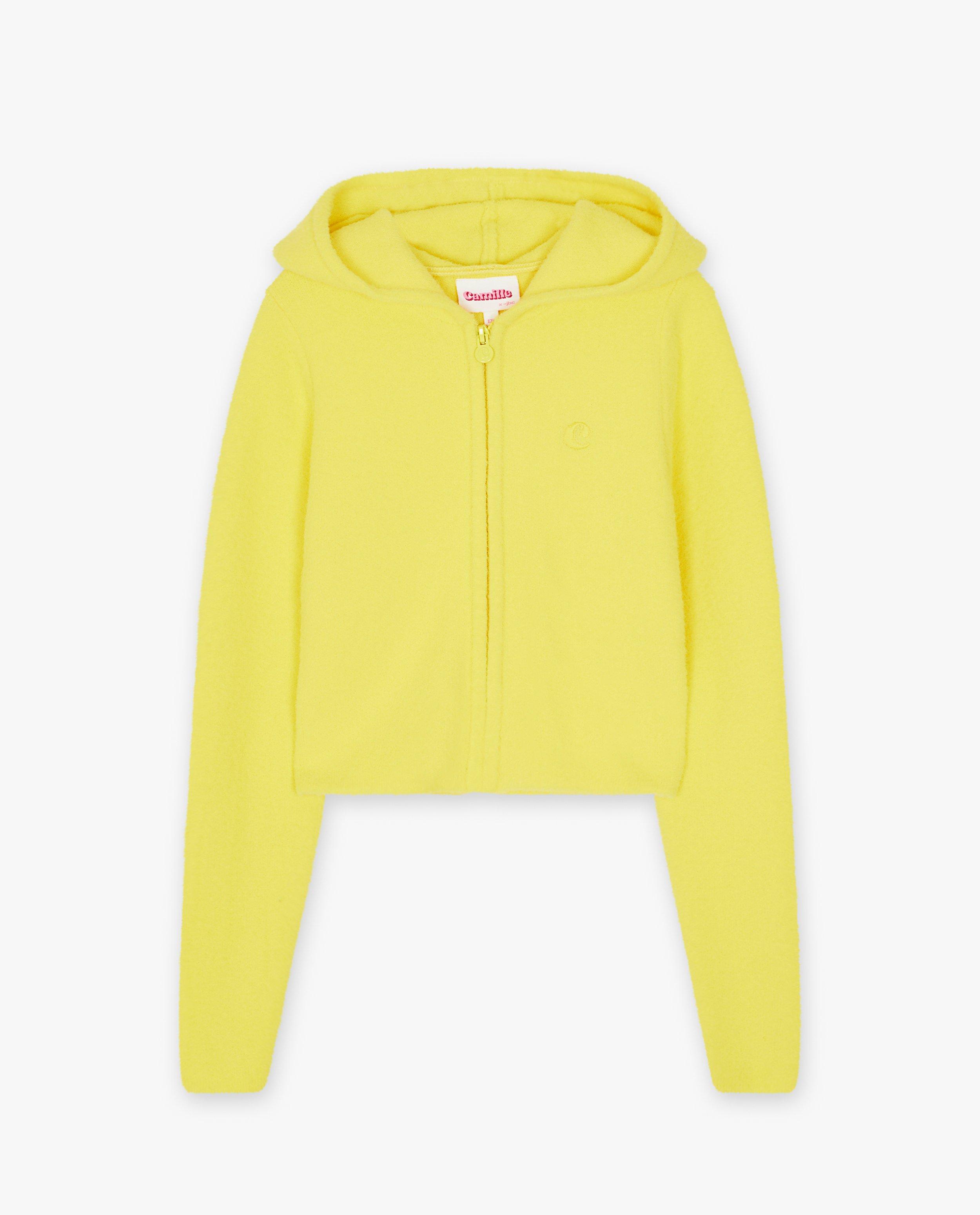 Gilet duveteux, 6-14 ans  - Détails du produit - jaune vif - image numéro 5