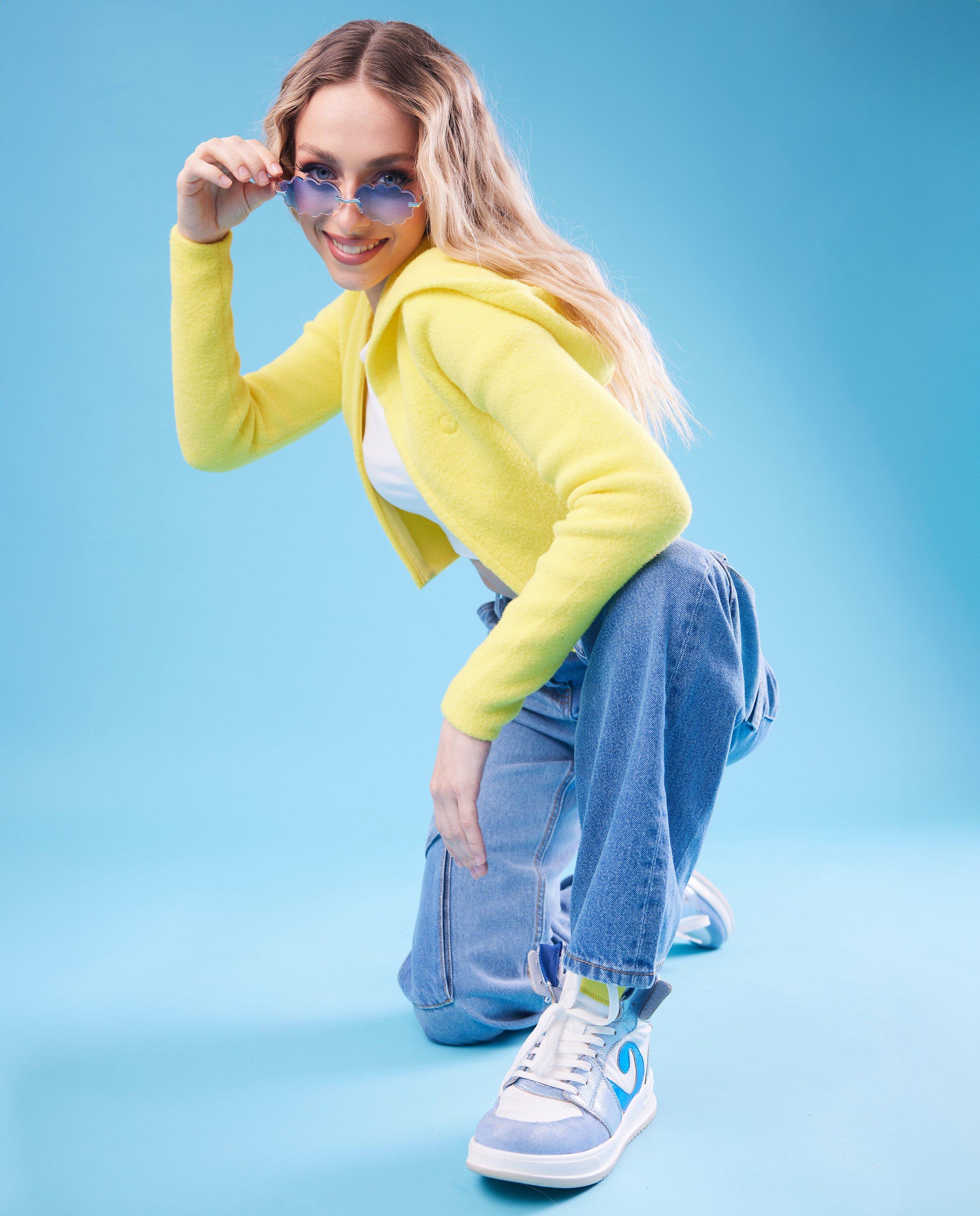 Gilet duveteux, 6-14 ans  - Détails du produit - jaune vif - image numéro 4