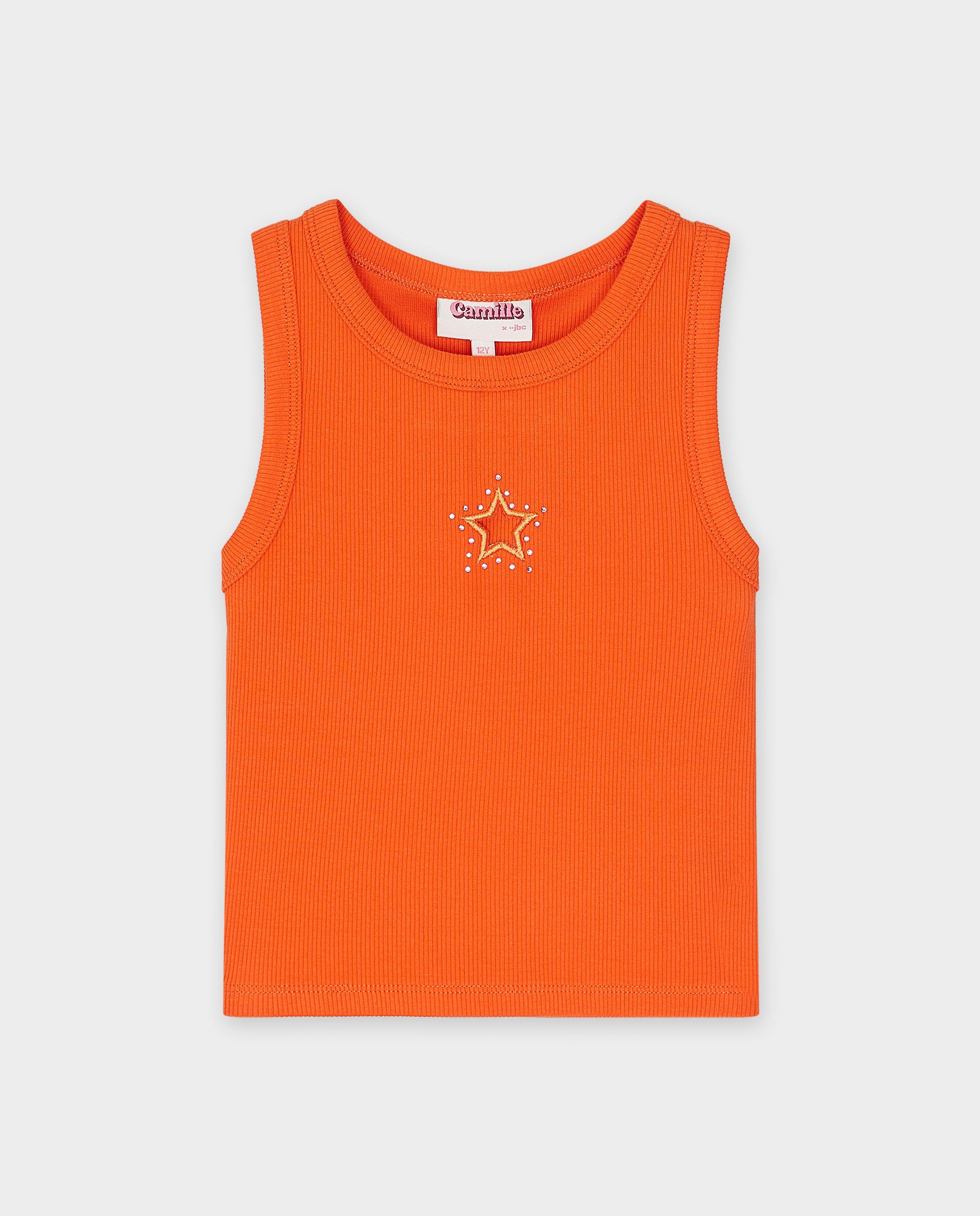 T-shirts - Top met borduursel, 6-14 jaar
