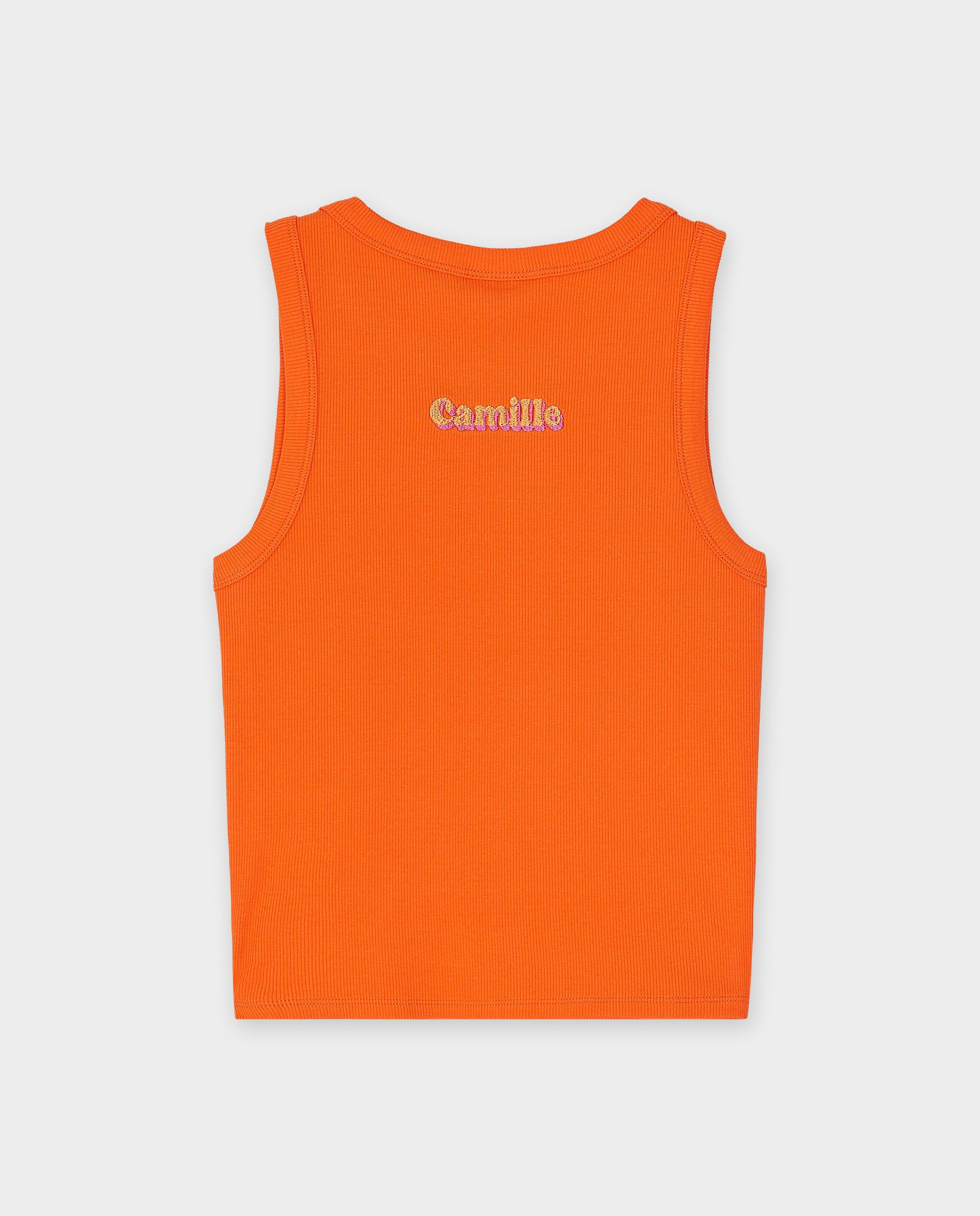 T-shirts - Top met borduursel, XS-XL