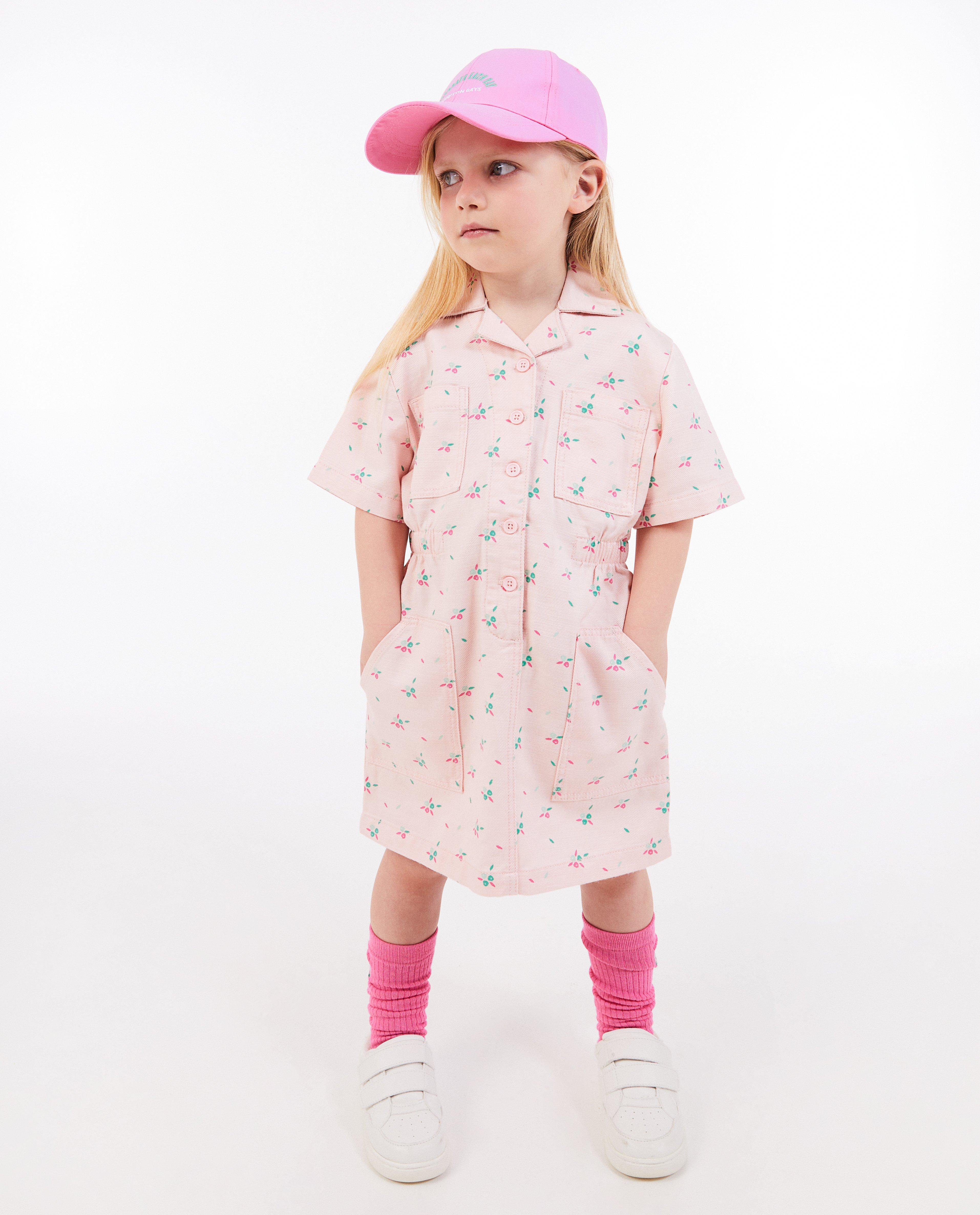 Robe en jeans rose avec un imprimé - null - Hampton Bays