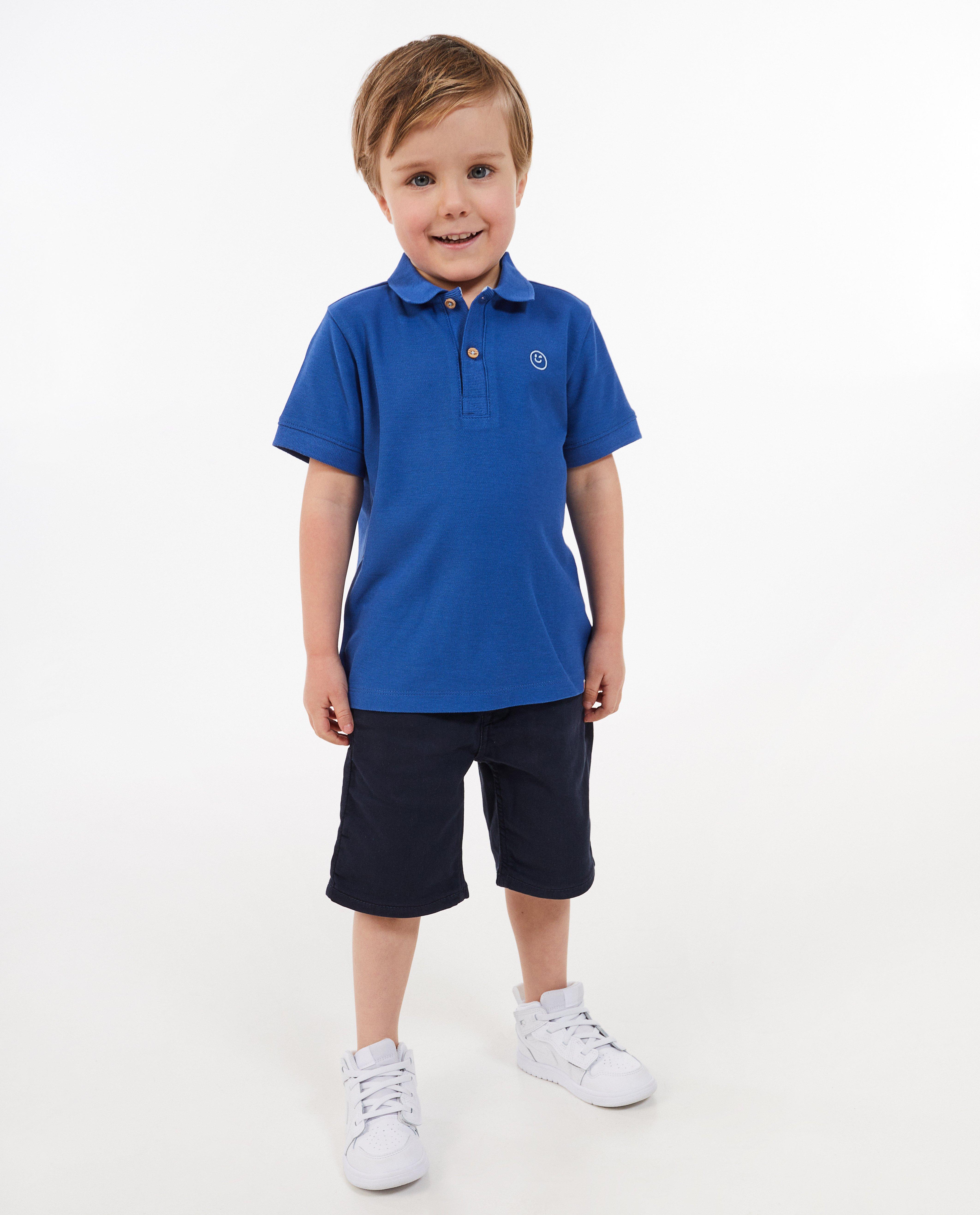 Donkergroene short - null - Kidz Nation
