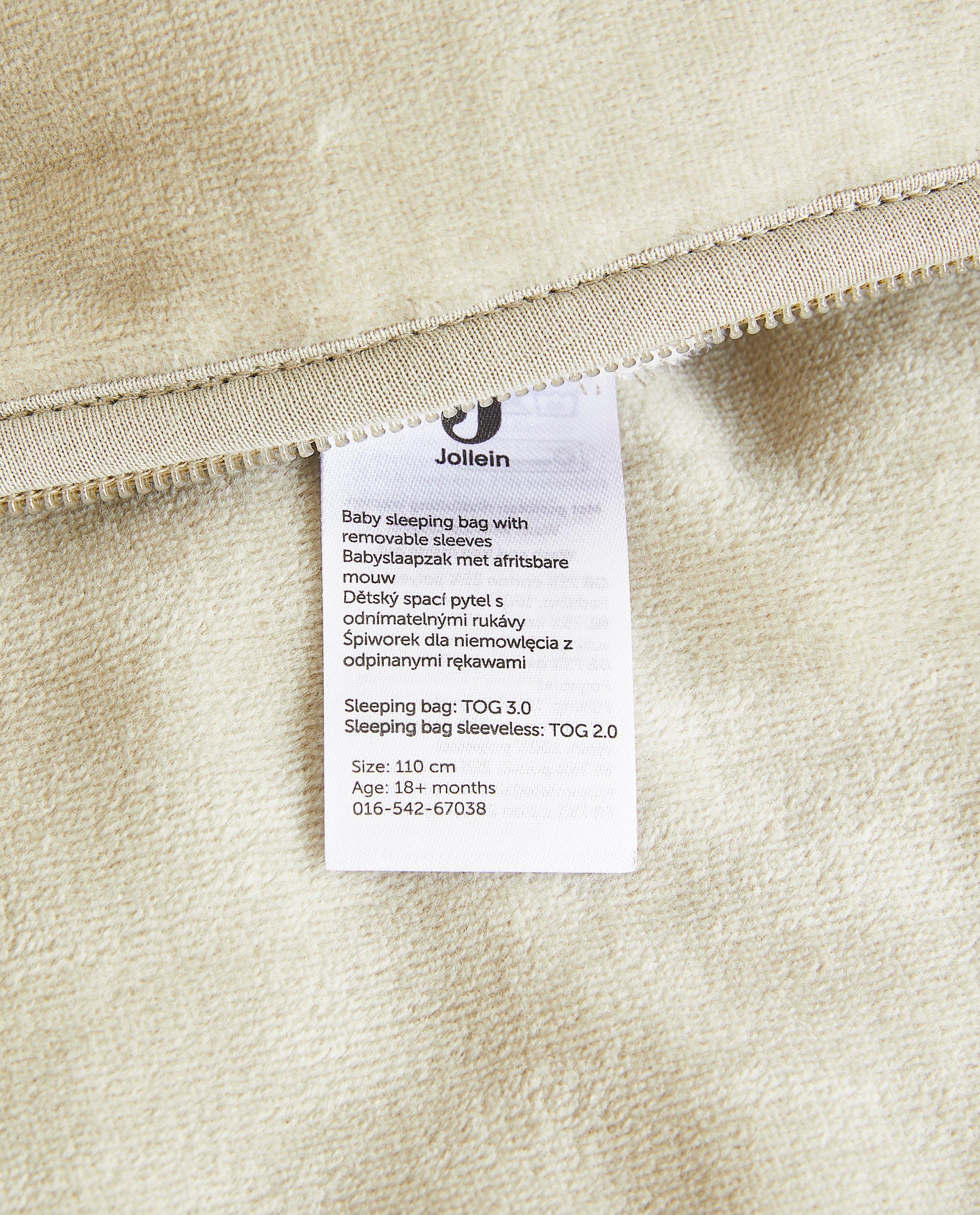 Gigoteuse en velours (110&nbsp;cm), TOG&nbsp;3,0 - D&eacute;tails du produit - khaki - image num&eacute;ro 6