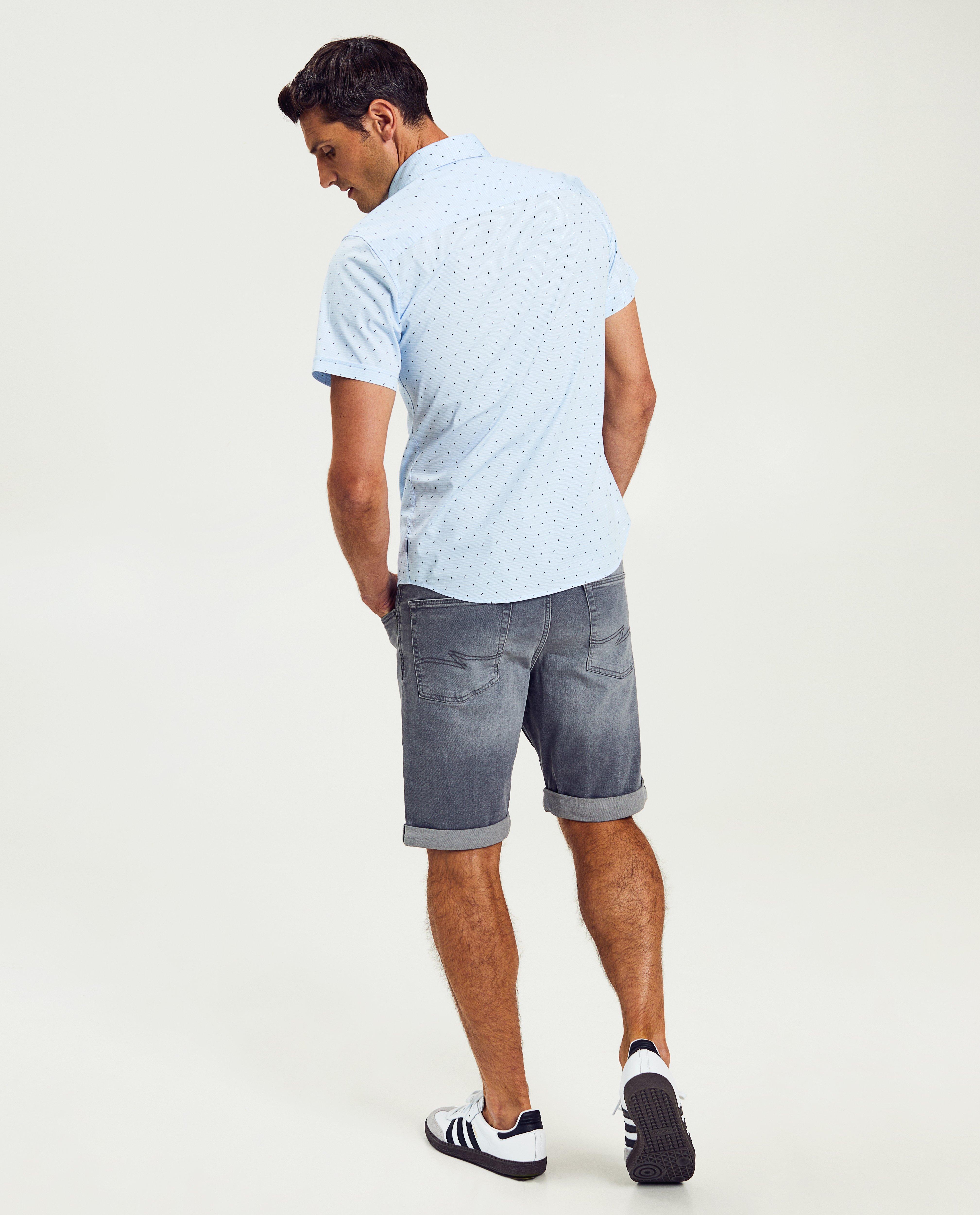 Hemden - Hemd met print, slim fit