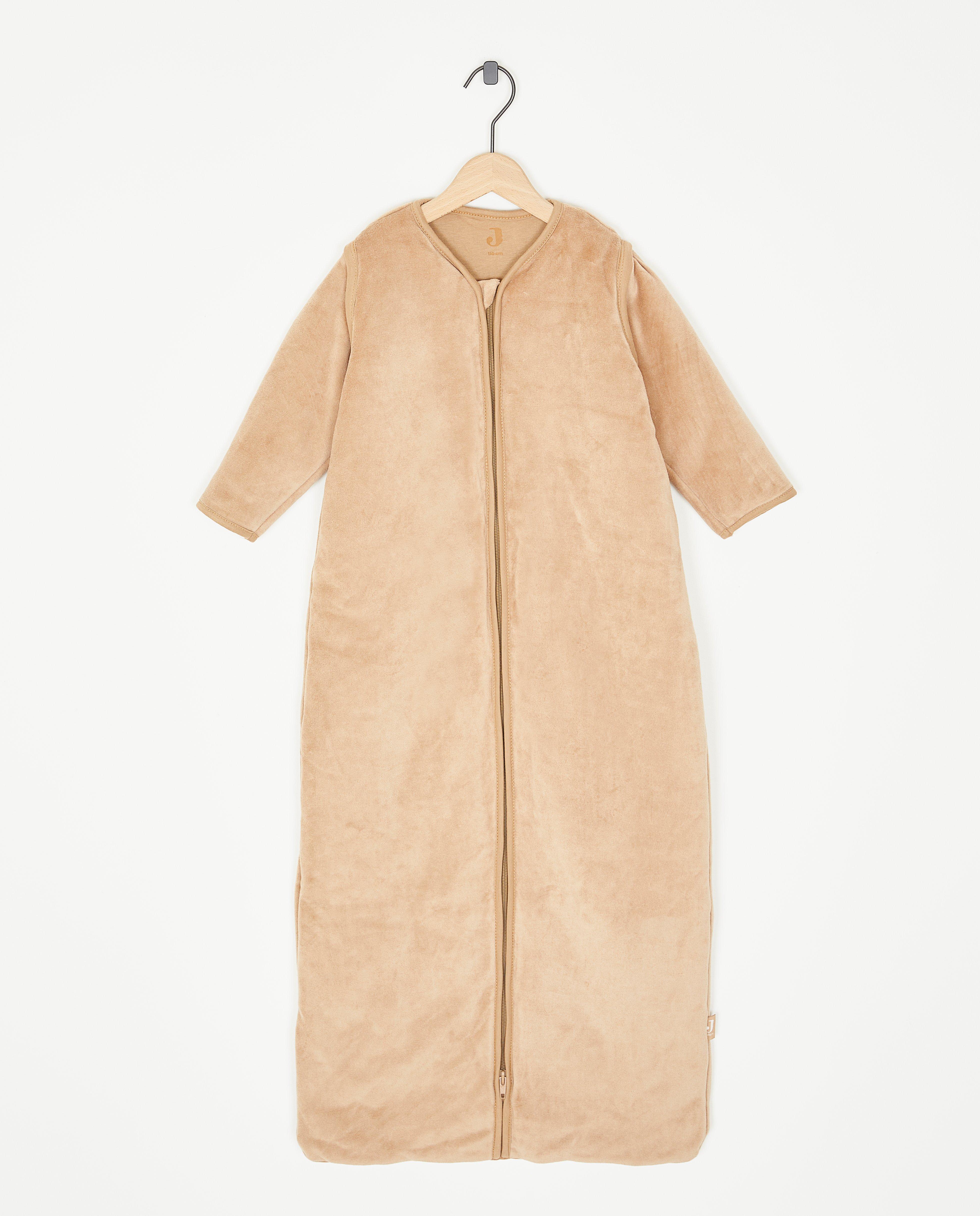 Gigoteuse en velours (110&nbsp;cm), TOG&nbsp;3,0 - D&eacute;tails du produit - brun clair - image num&eacute;ro 1