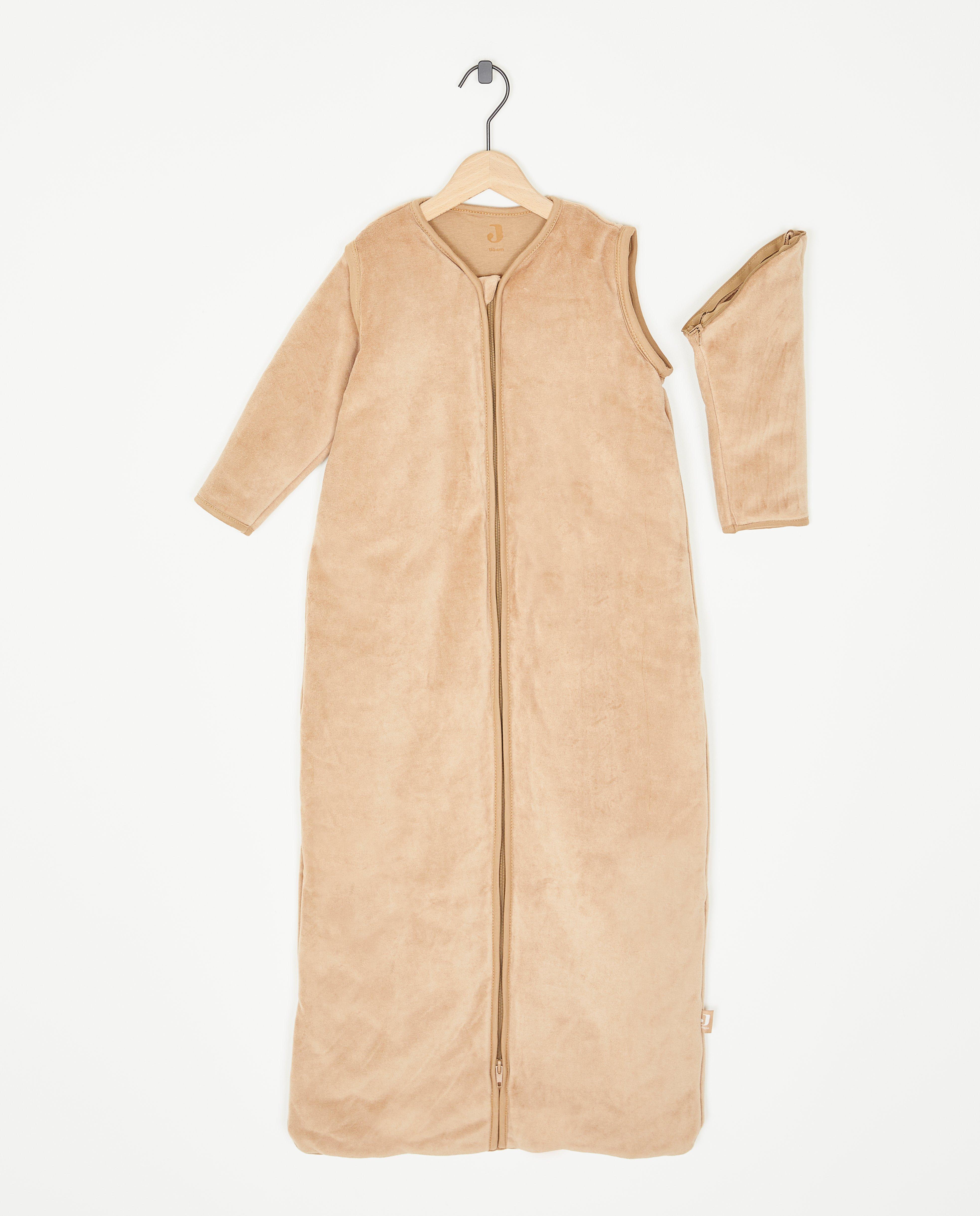 Gigoteuse en velours (110&nbsp;cm), TOG&nbsp;3,0 - D&eacute;tails du produit - brun clair - image num&eacute;ro 2