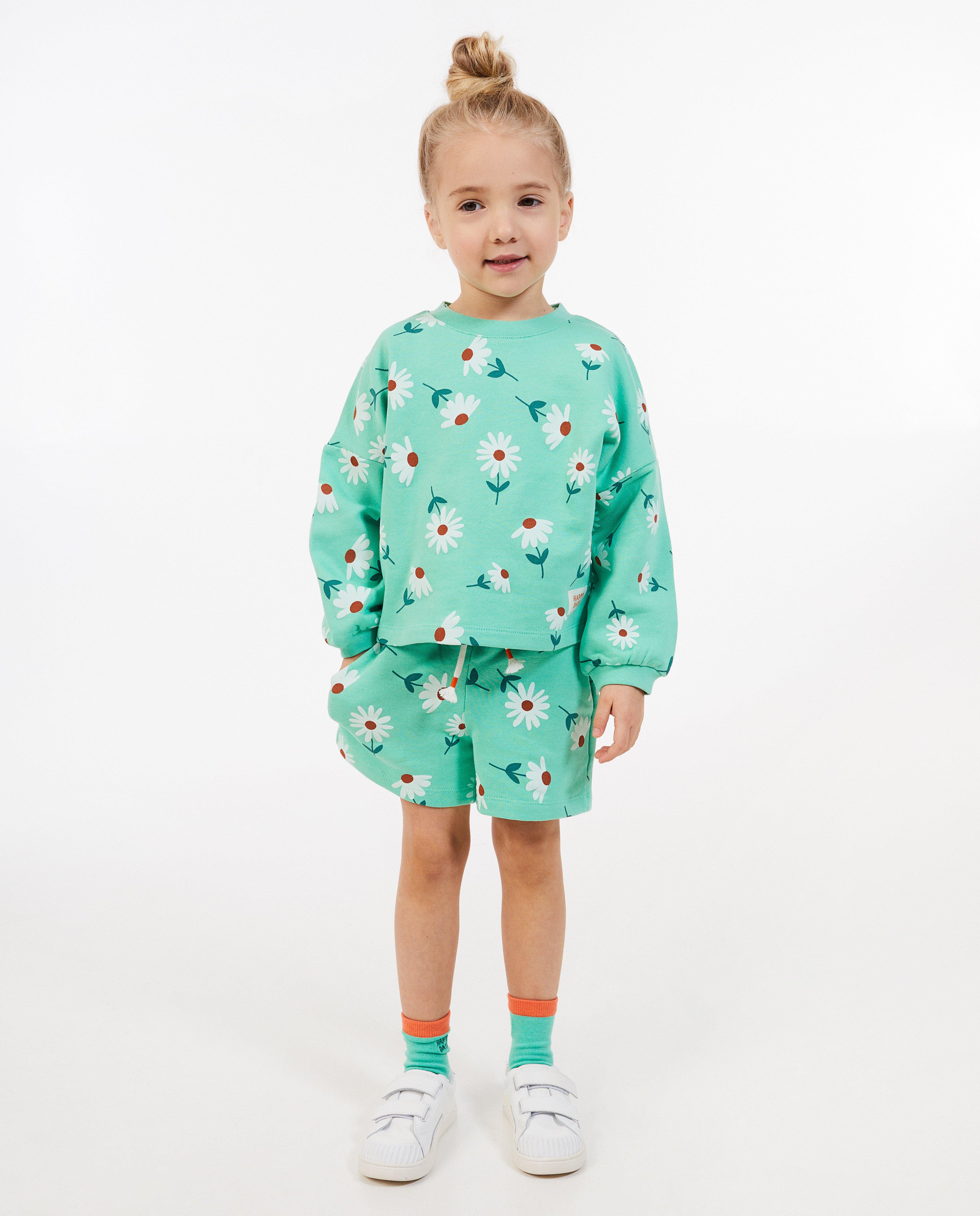 Short met bloemenprint - null - Milla Star