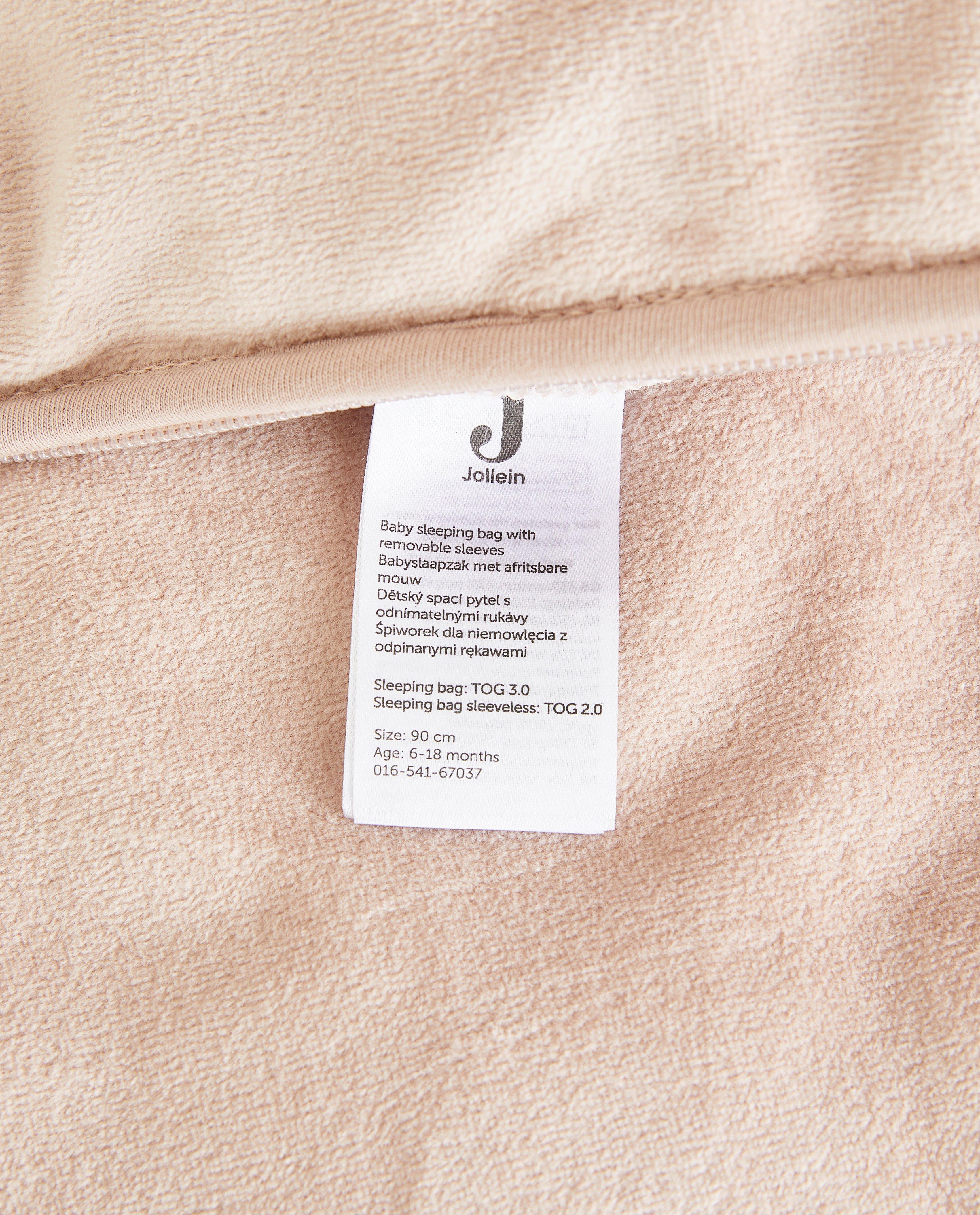 Pyjamas - Gigoteuse en velours (90 cm), TOG 3,0