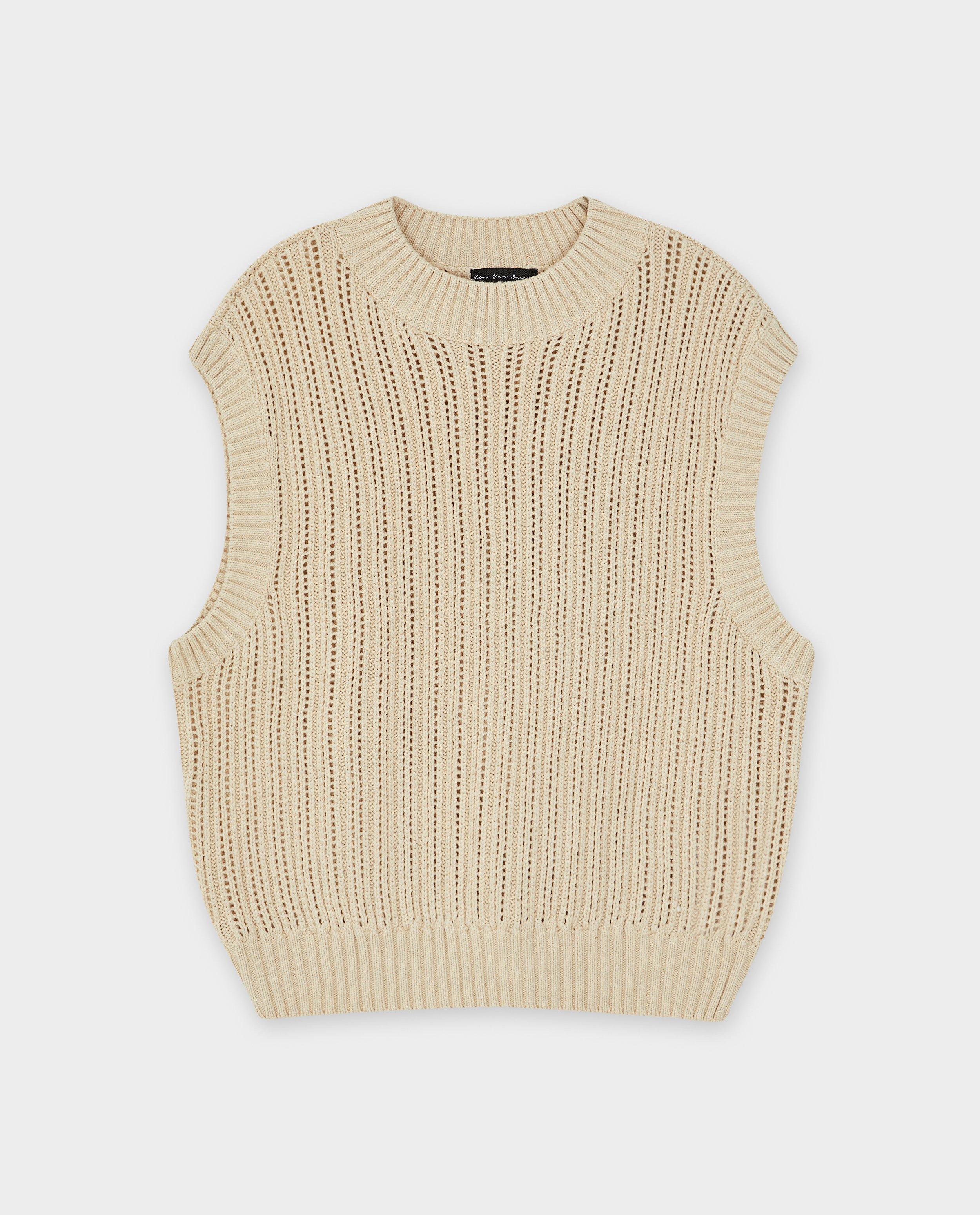 Pulls - Débardeur en crochet